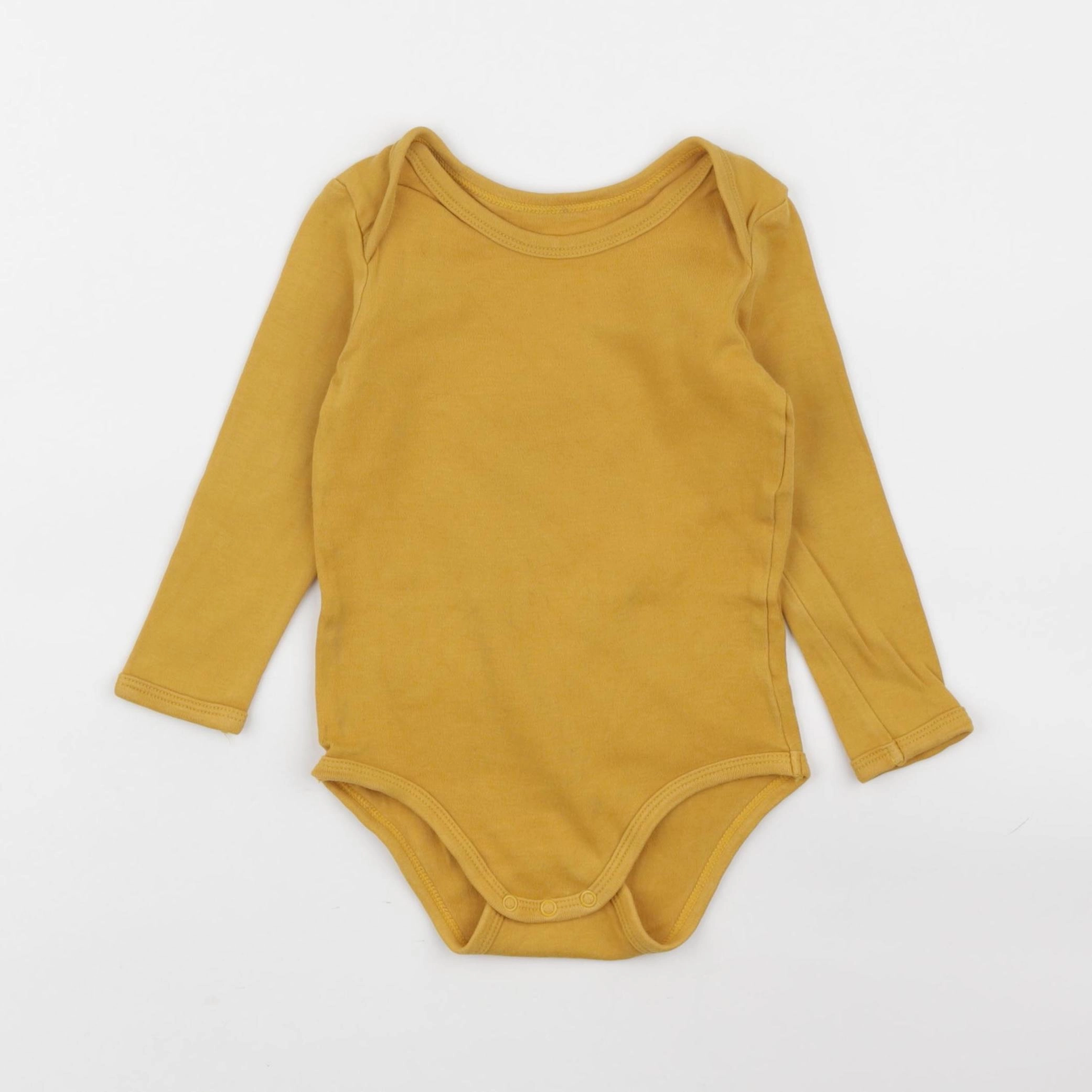Vertbaudet - body jaune - 18 mois
