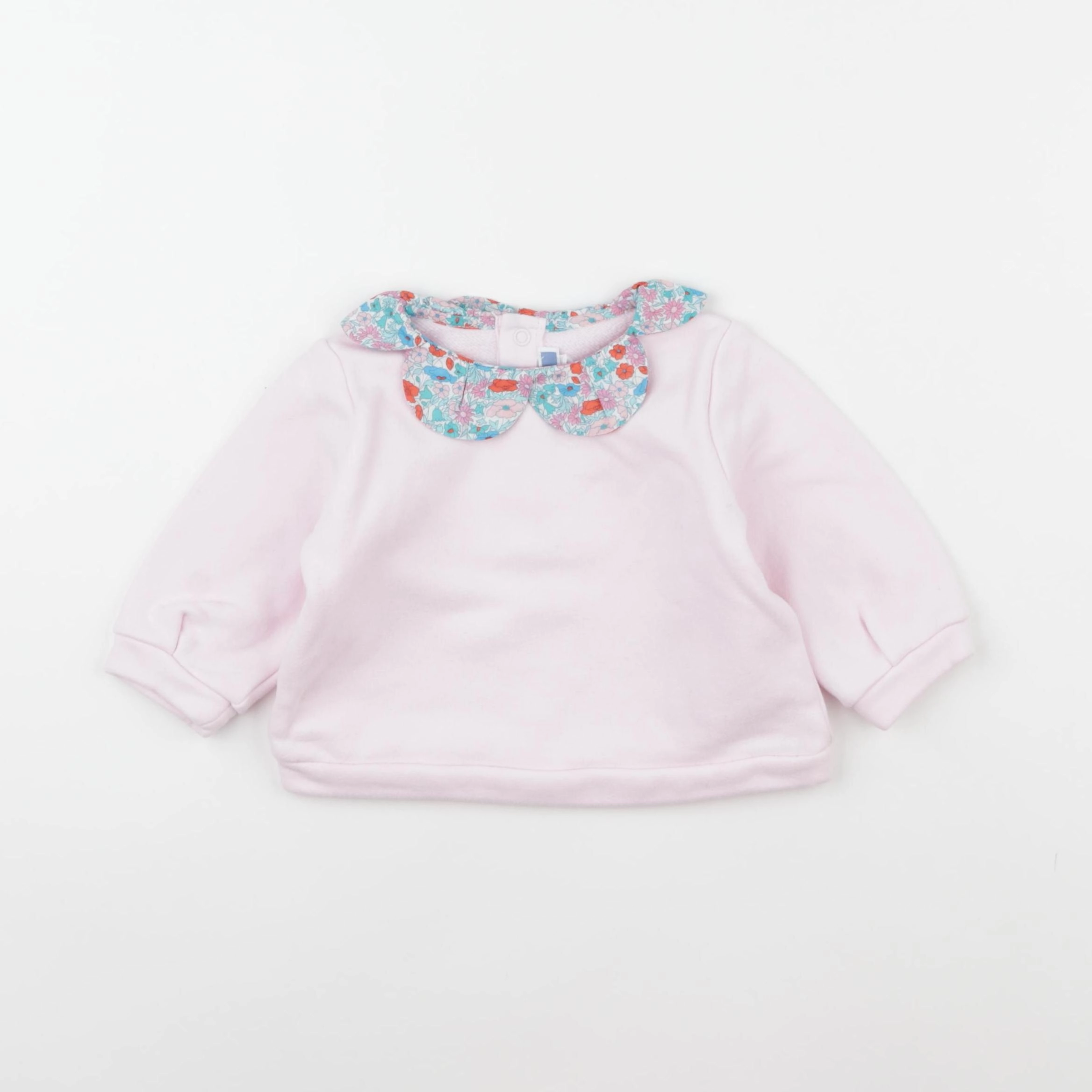 Jacadi - sweat rose - 6 mois