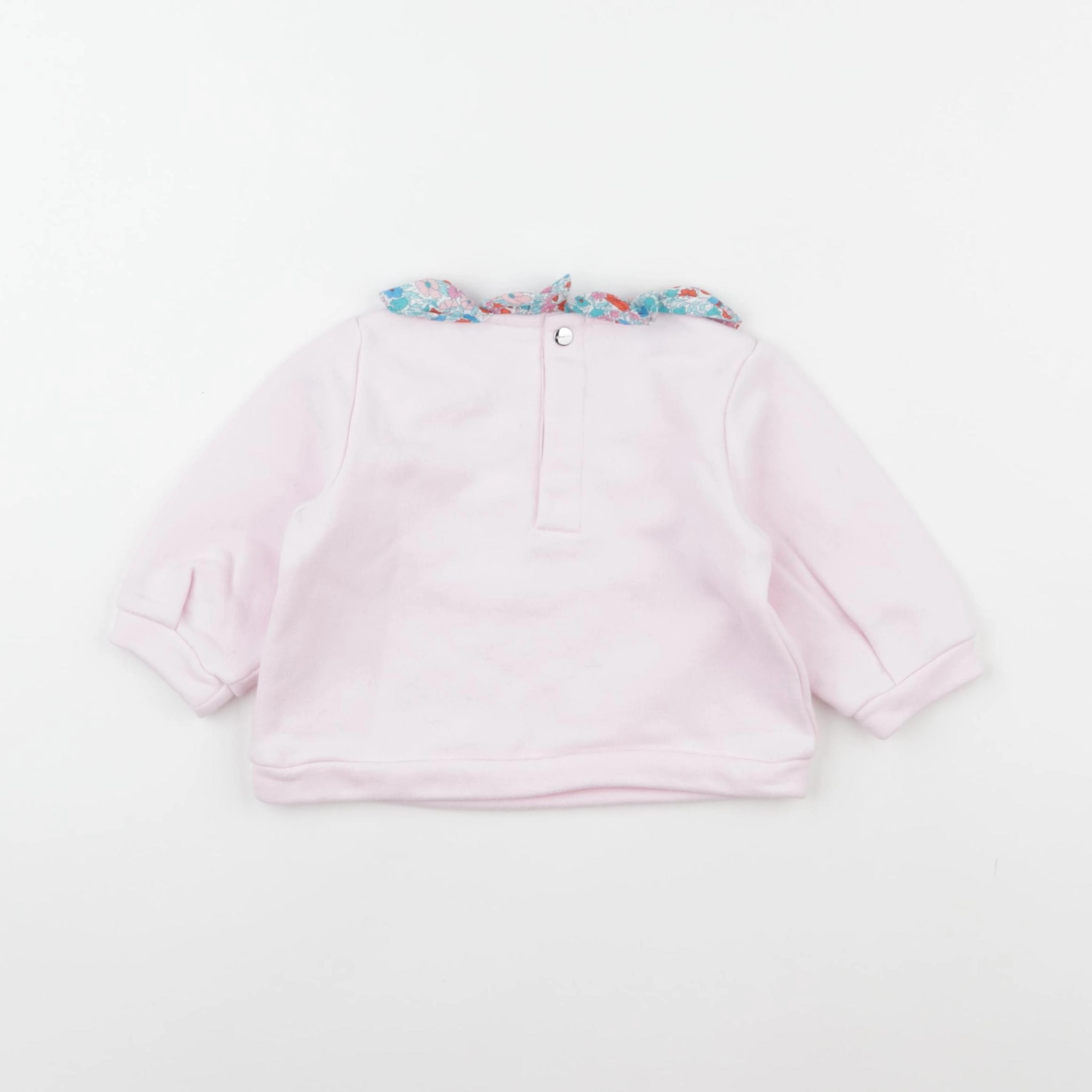 Jacadi - sweat rose - 6 mois