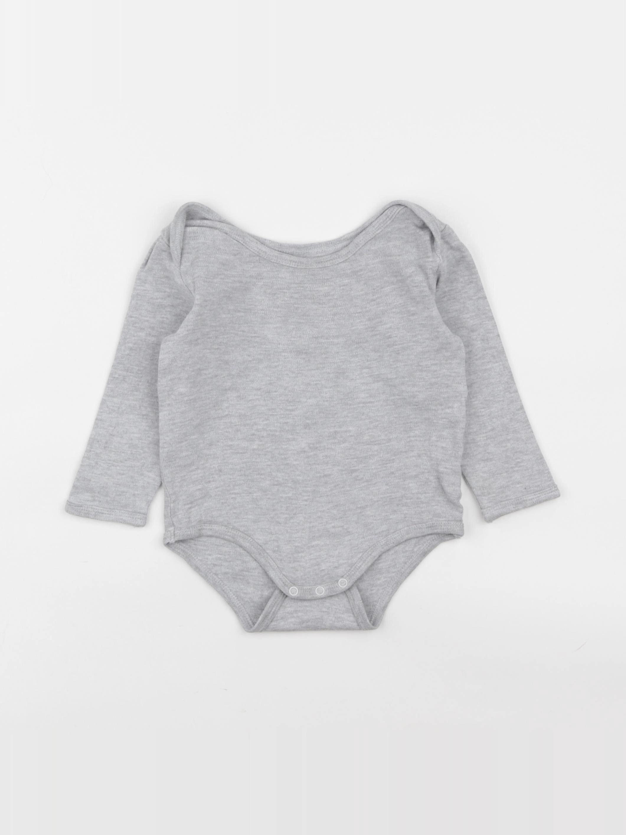Vertbaudet - body gris - 18 mois
