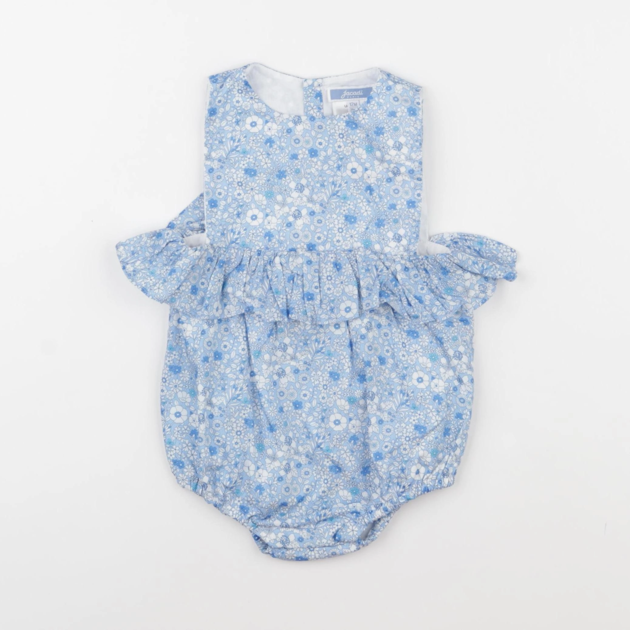 Jacadi - combinaison liberty bleu - 12 mois