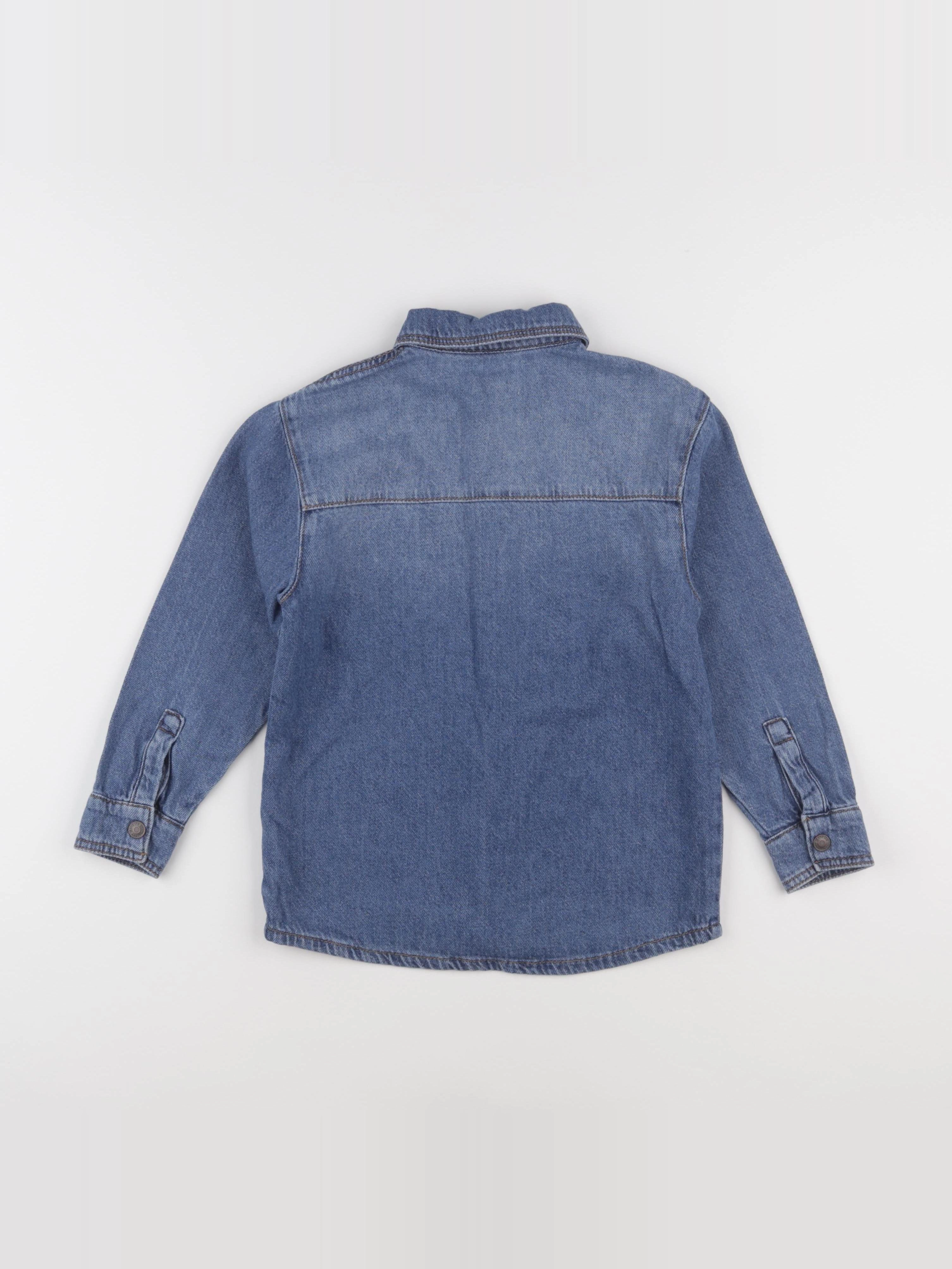 Vertbaudet - chemise bleu - 8 ans