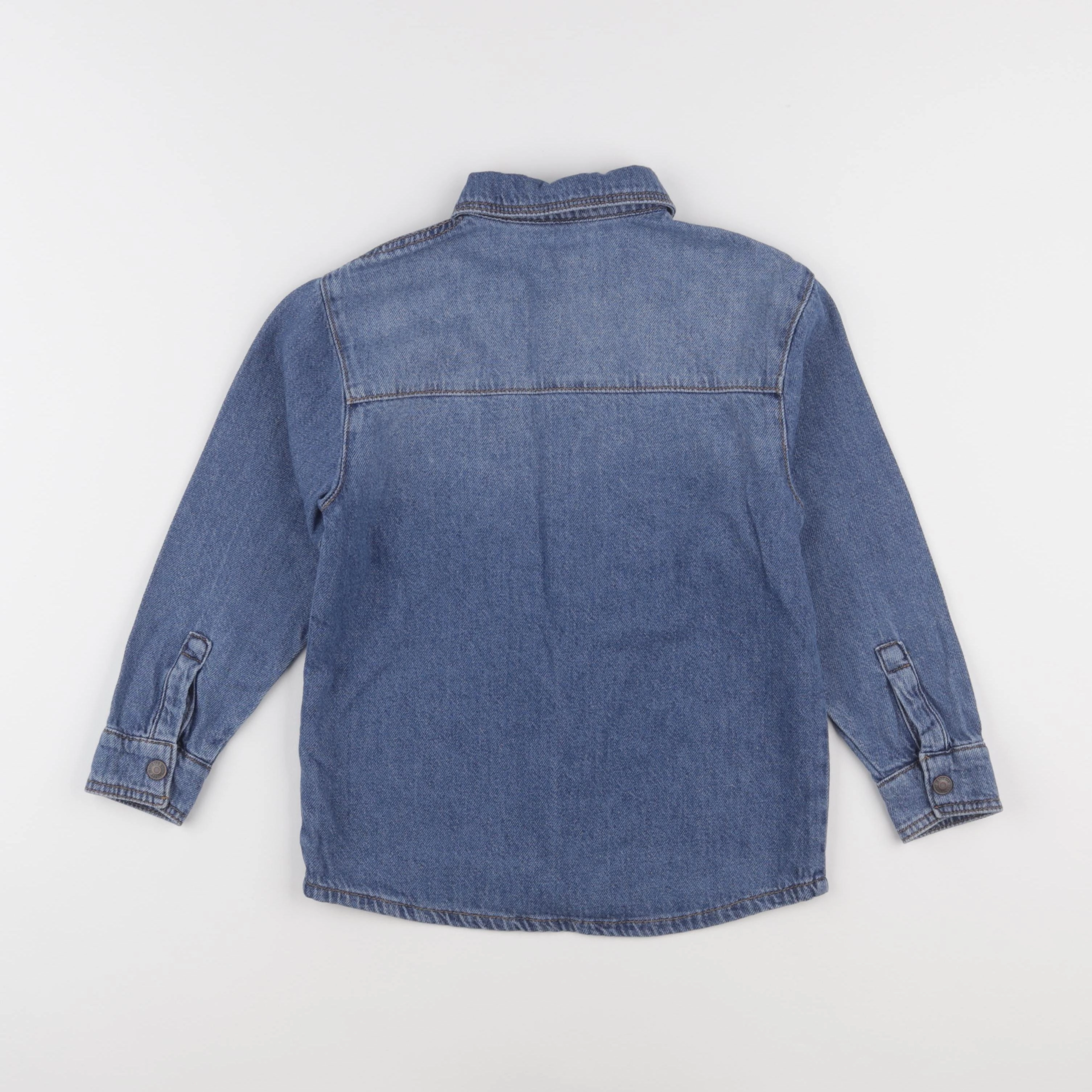 Vertbaudet - chemise bleu - 8 ans