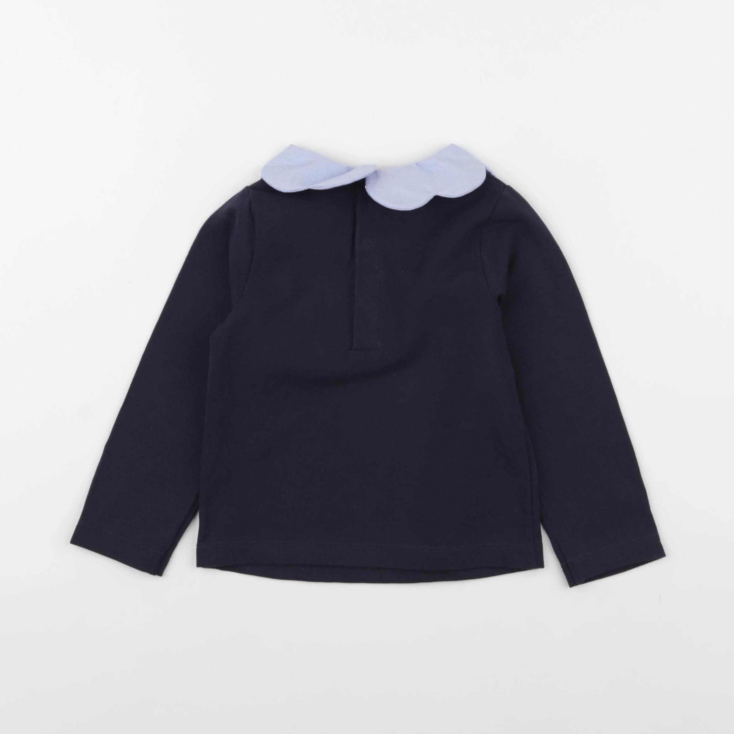 Jacadi - tee-shirt bleu - 24 mois