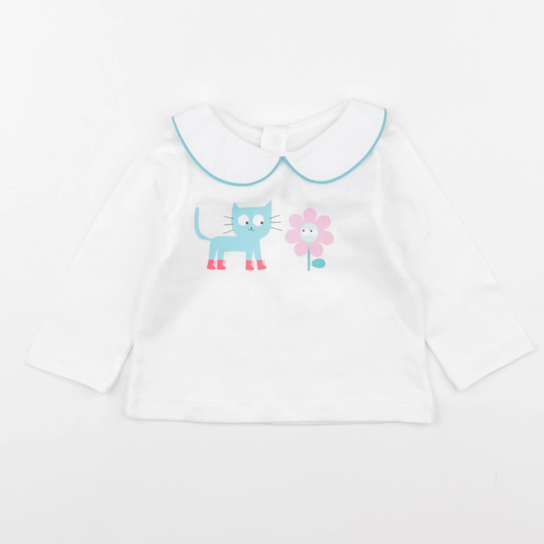 Jacadi - tee-shirt blanc - 6 mois