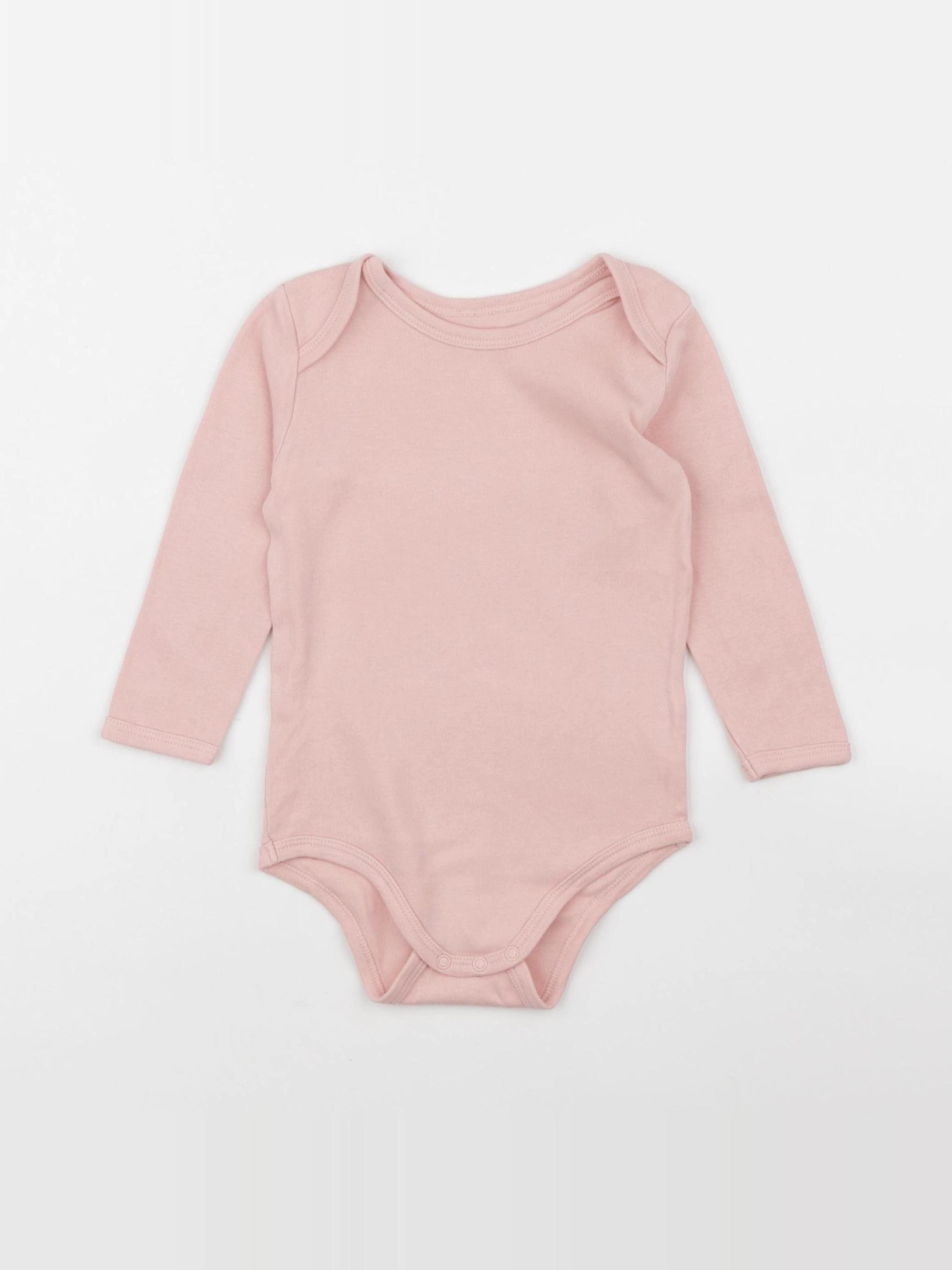 Vertbaudet - body rose - 18 mois