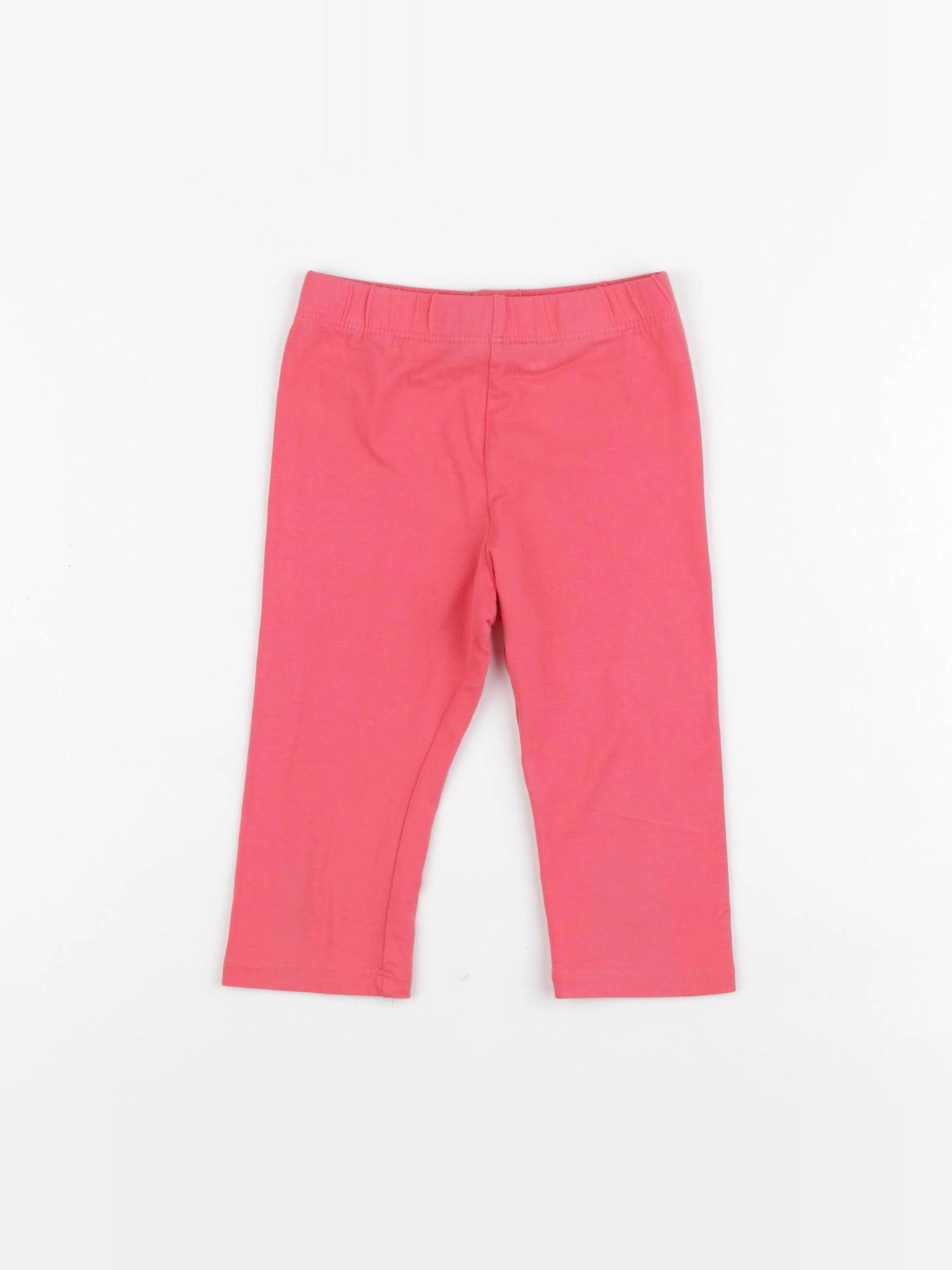 Vertbaudet - legging court rose - 4 ans