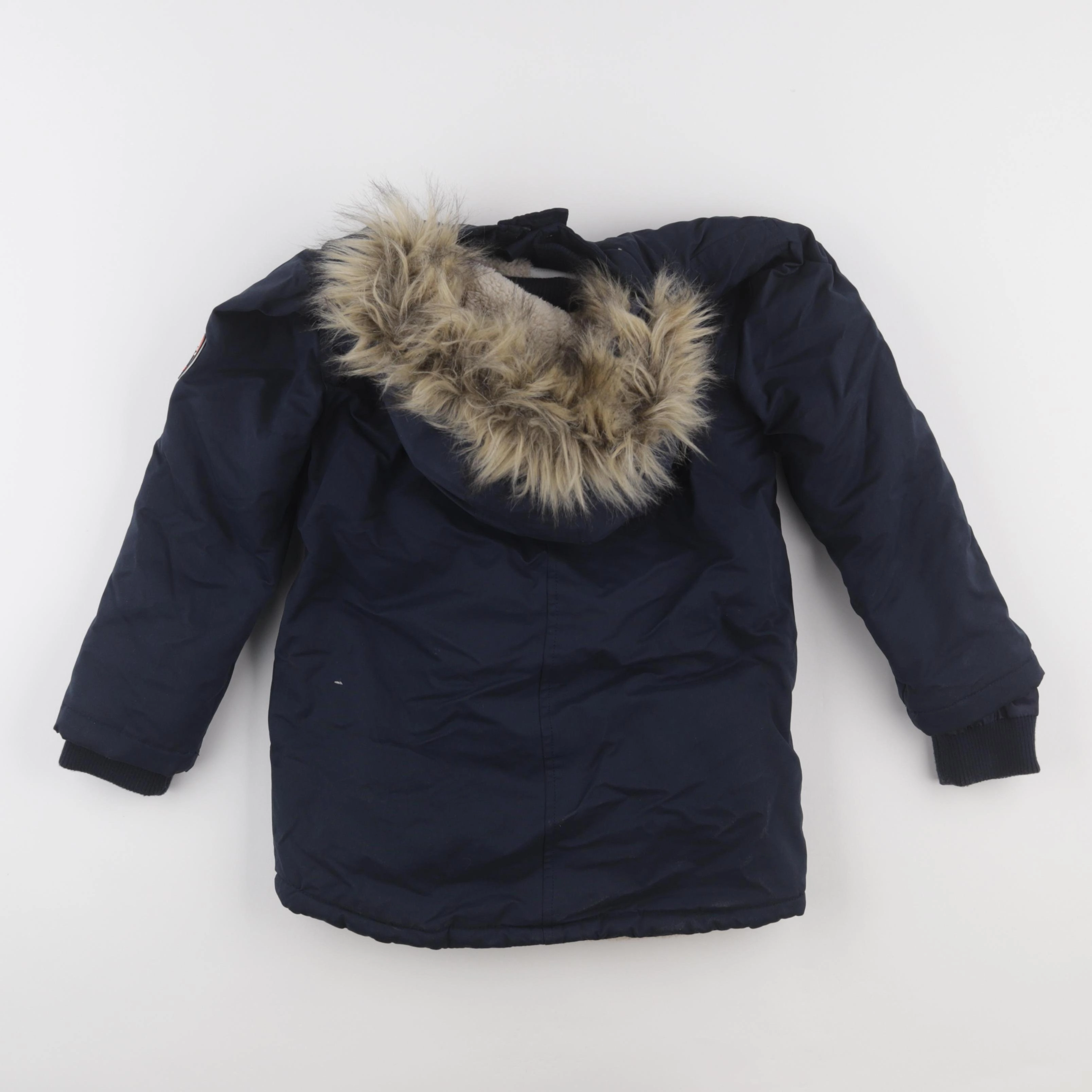 Vertbaudet - parka bleu - 8 ans