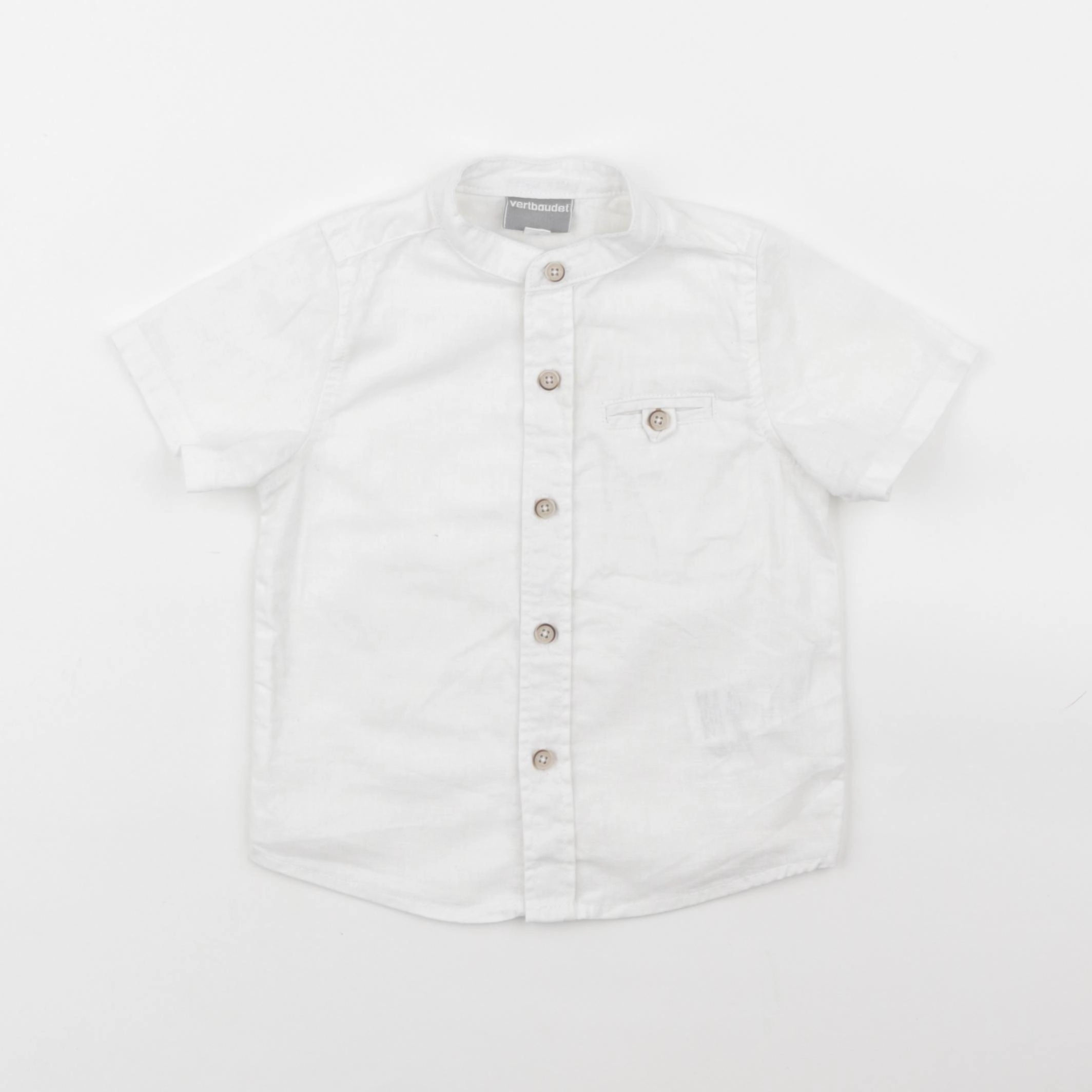Vertbaudet - chemise blanc - 2 ans