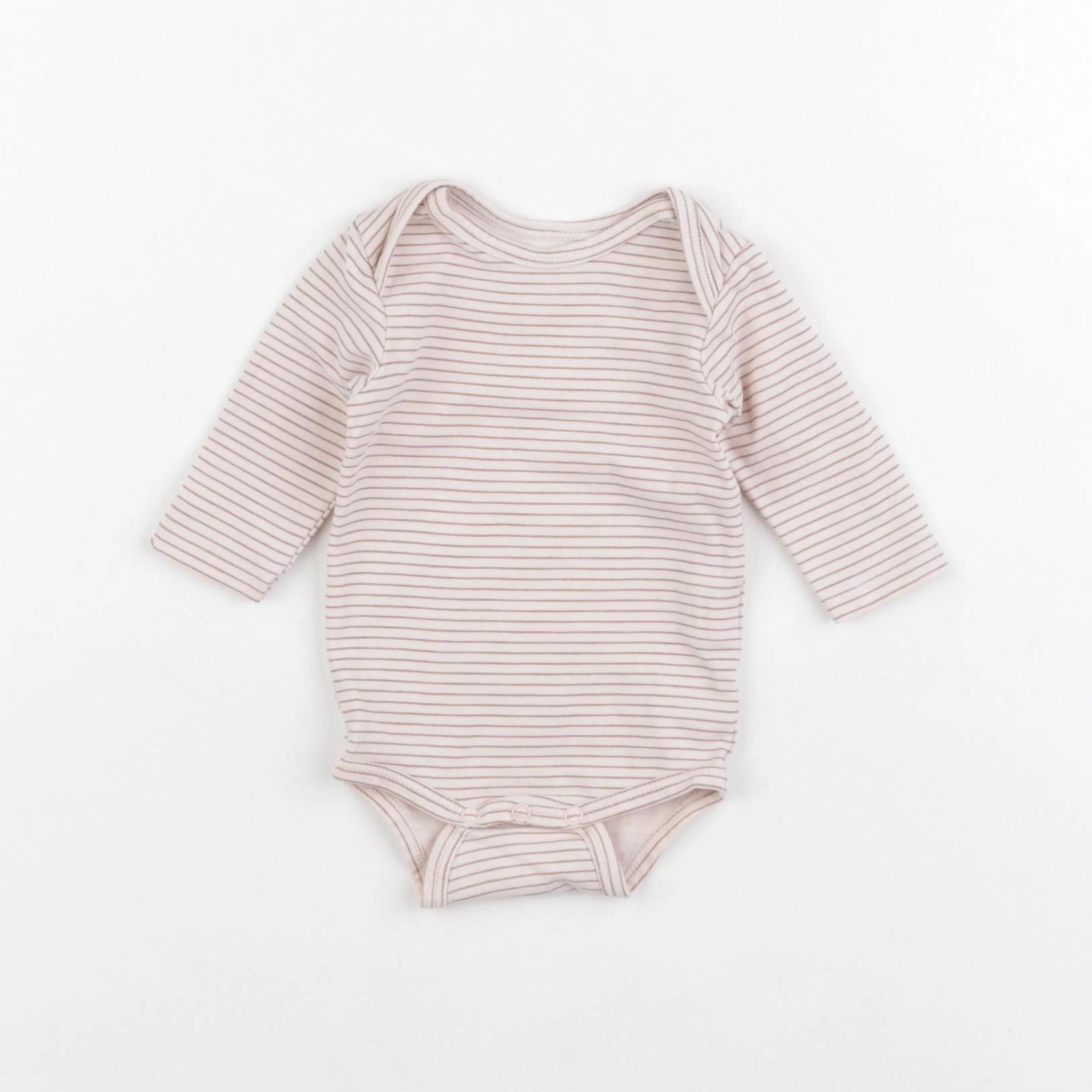 Tape à l'oeil - body beige - 1 mois