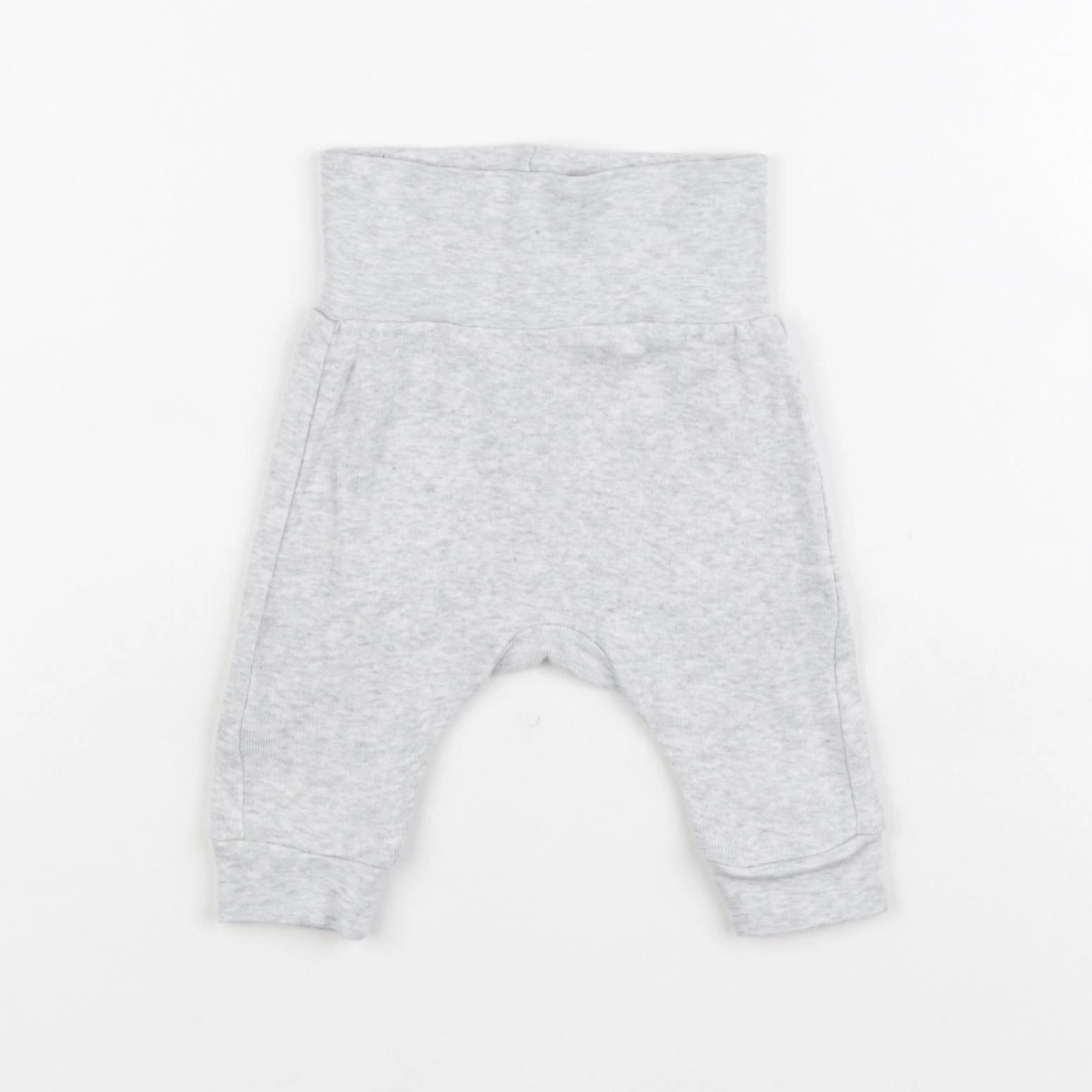 H&M - legging gris - 0/1 mois