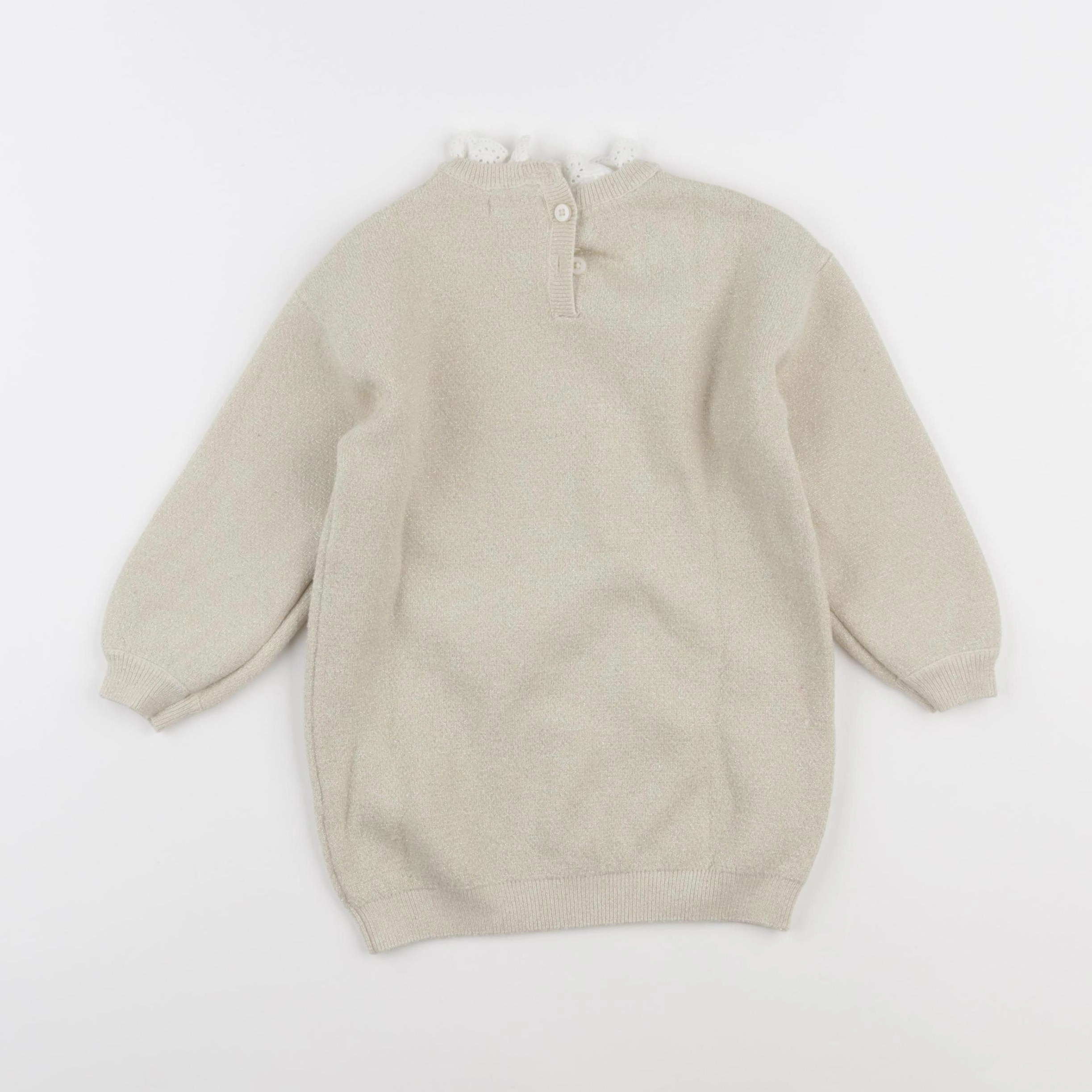 Vertbaudet - robe or - 3 ans