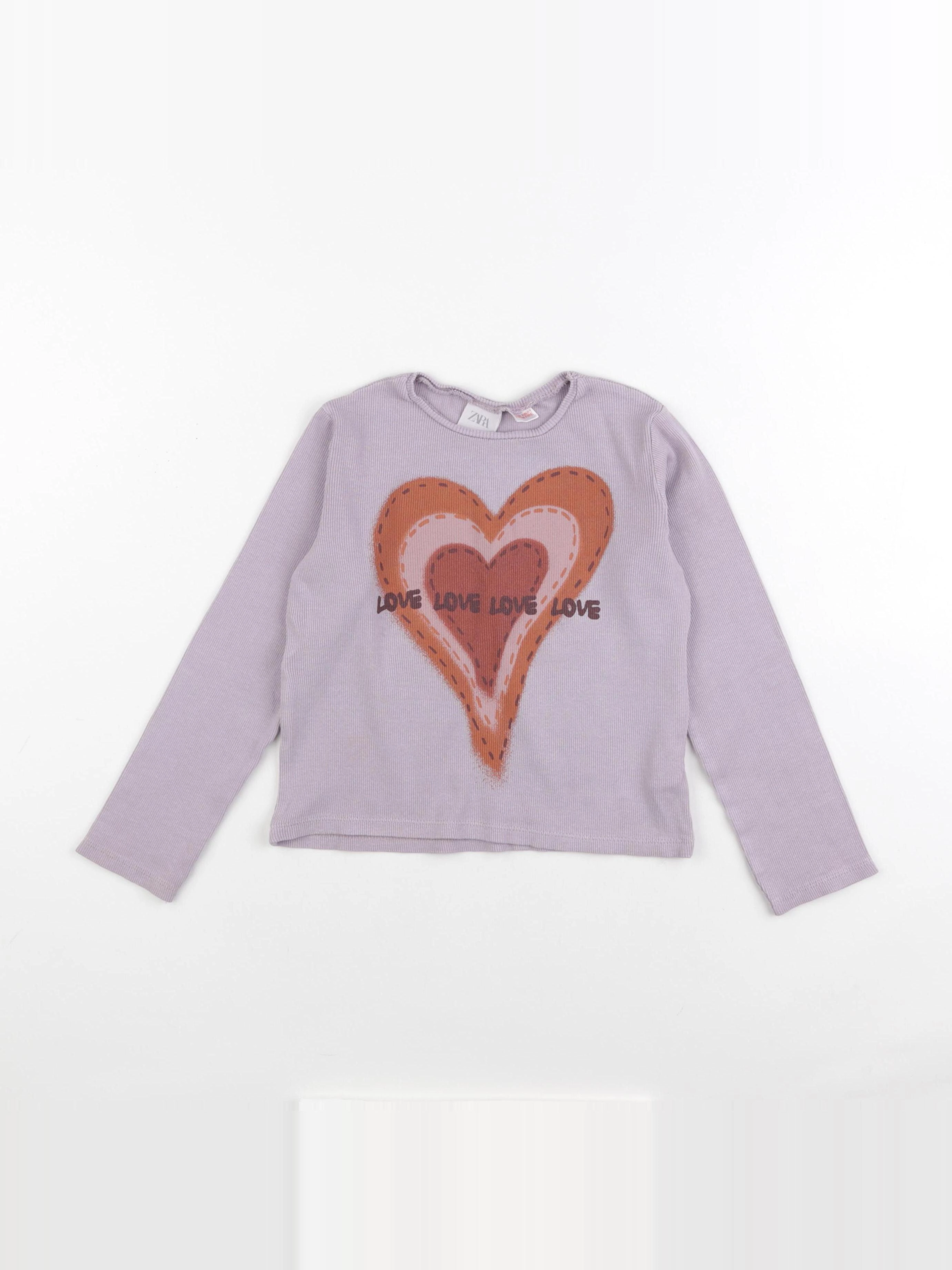 Zara - tee-shirt violet - 6 ans