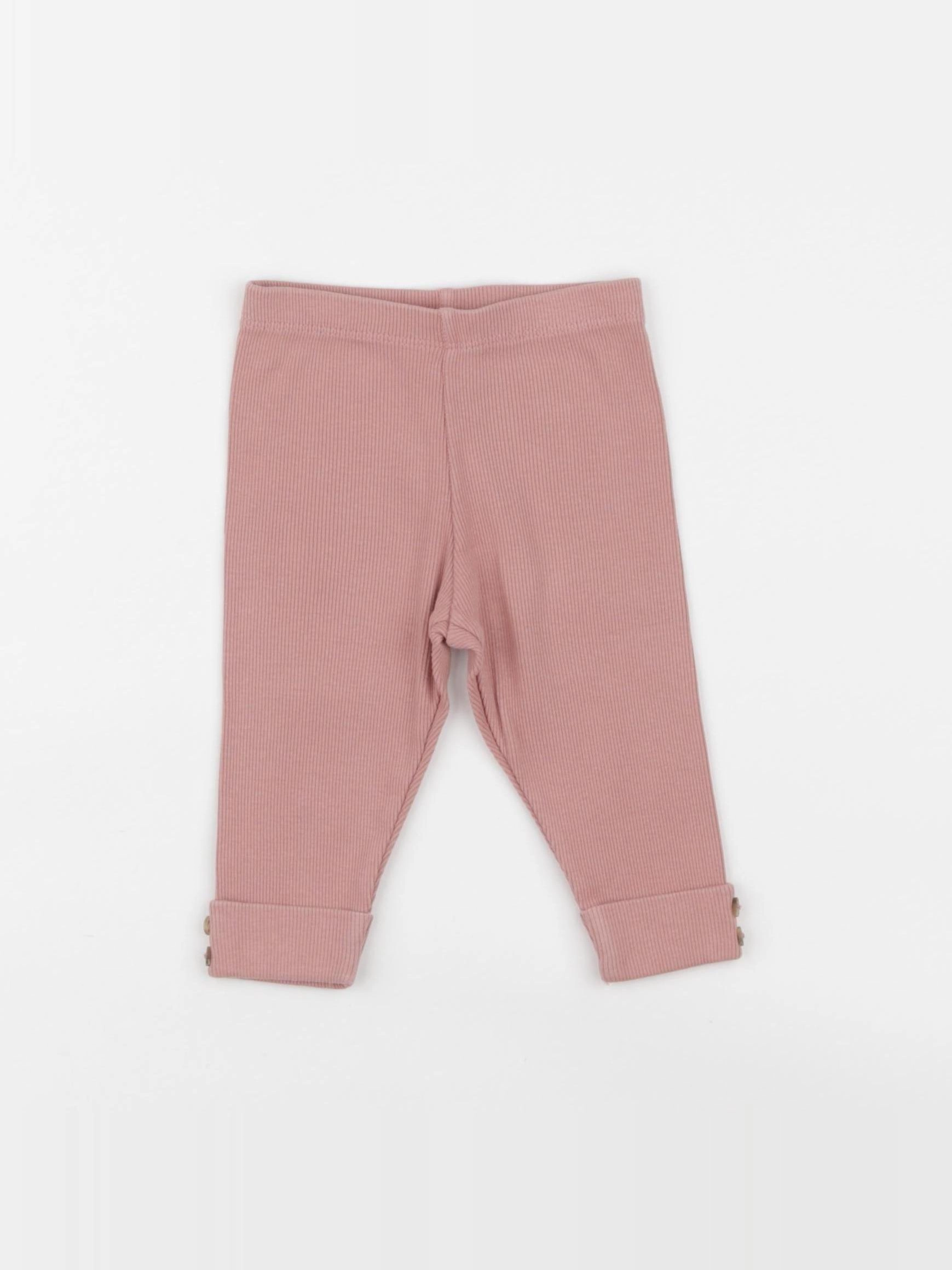 Tape à l'oeil - legging rose - 9 mois