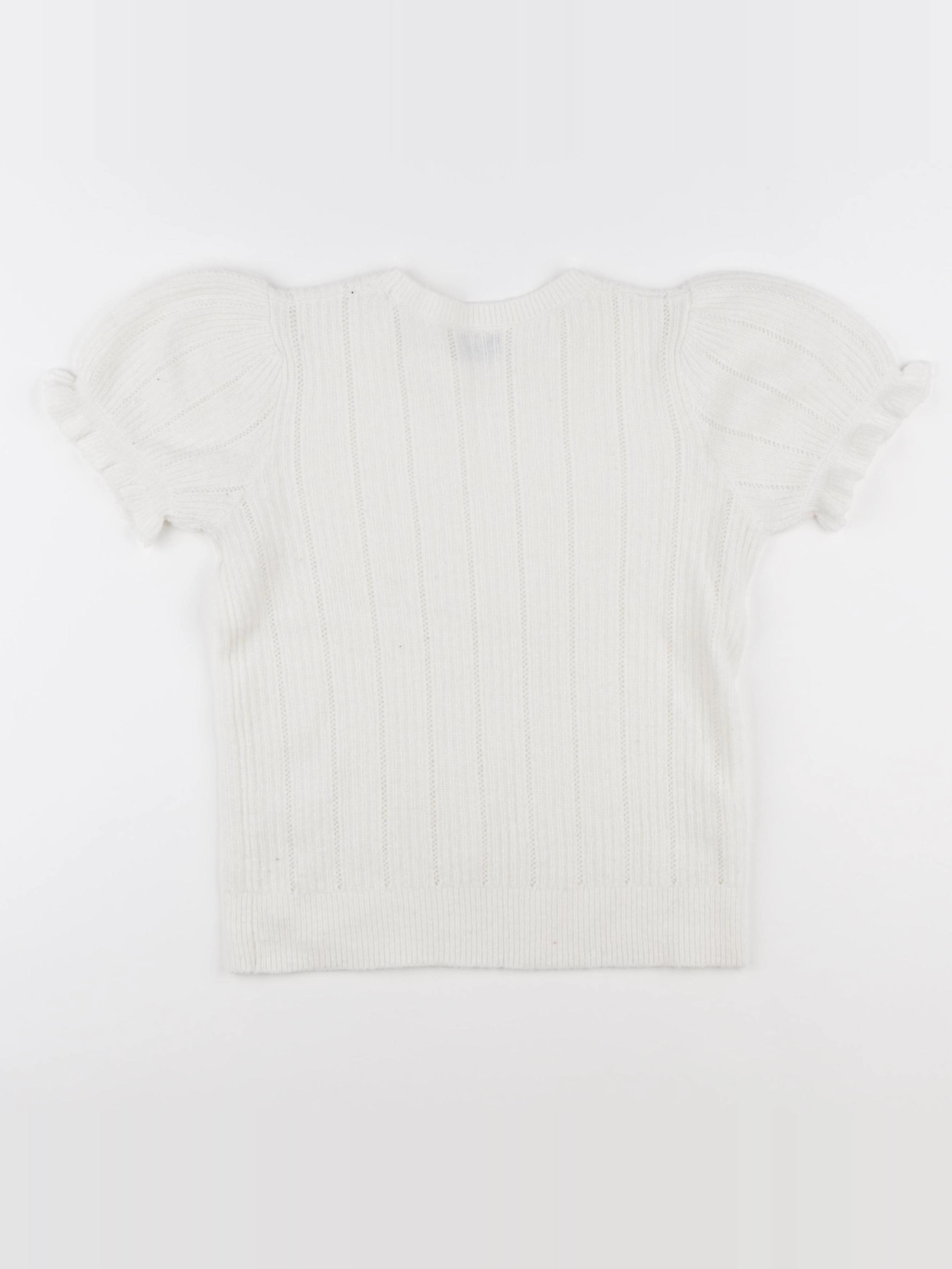Tape à l'oeil - pull blanc - 10 ans