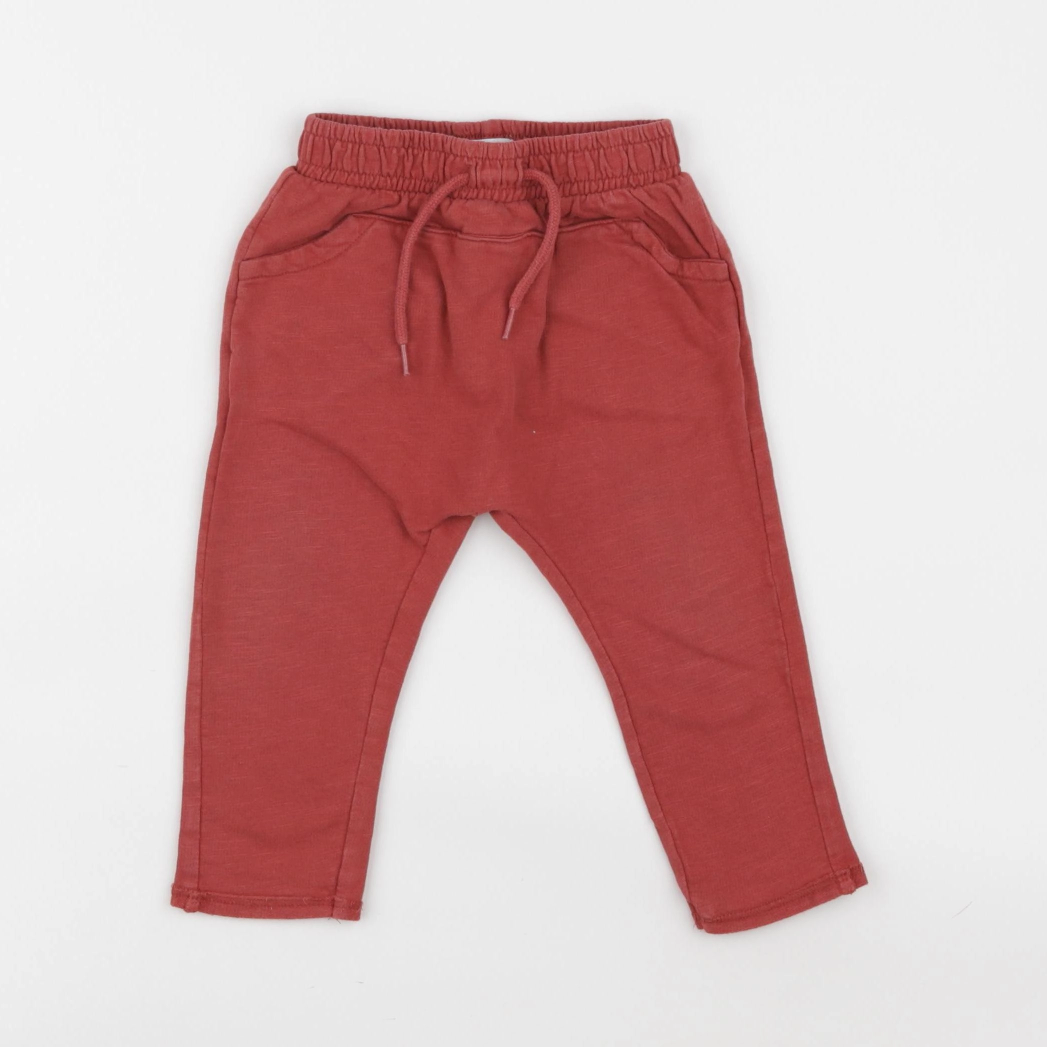 Vertbaudet - sarouel rouge - 12 mois