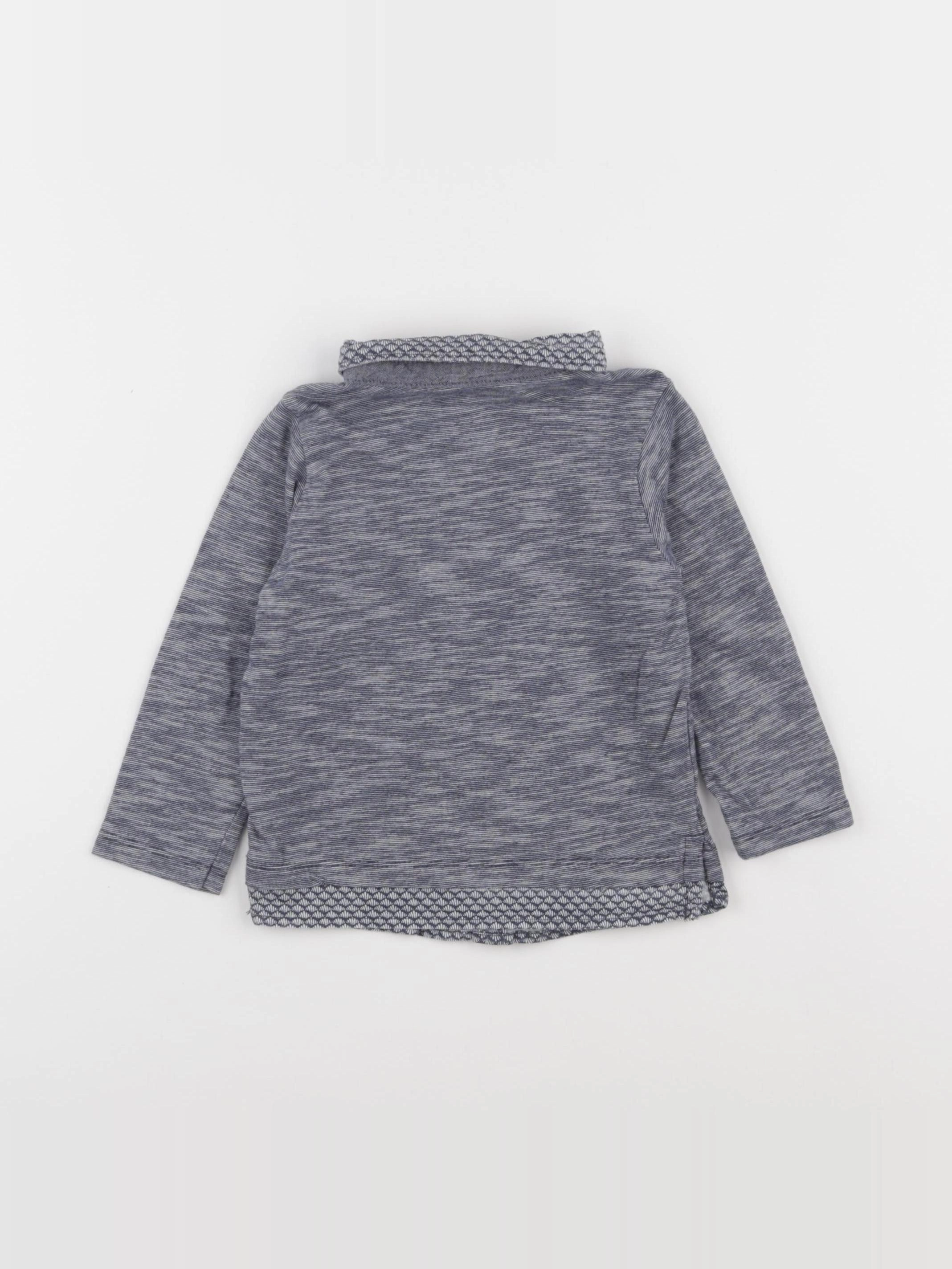Tape à l'oeil - tee-shirt bleu - 18 mois