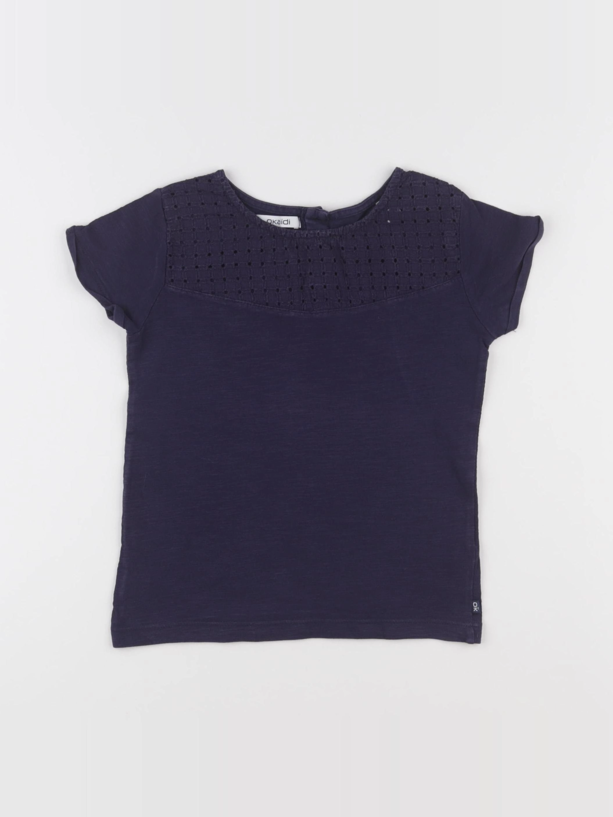 Okaidi - tee-shirt bleu - 6 ans