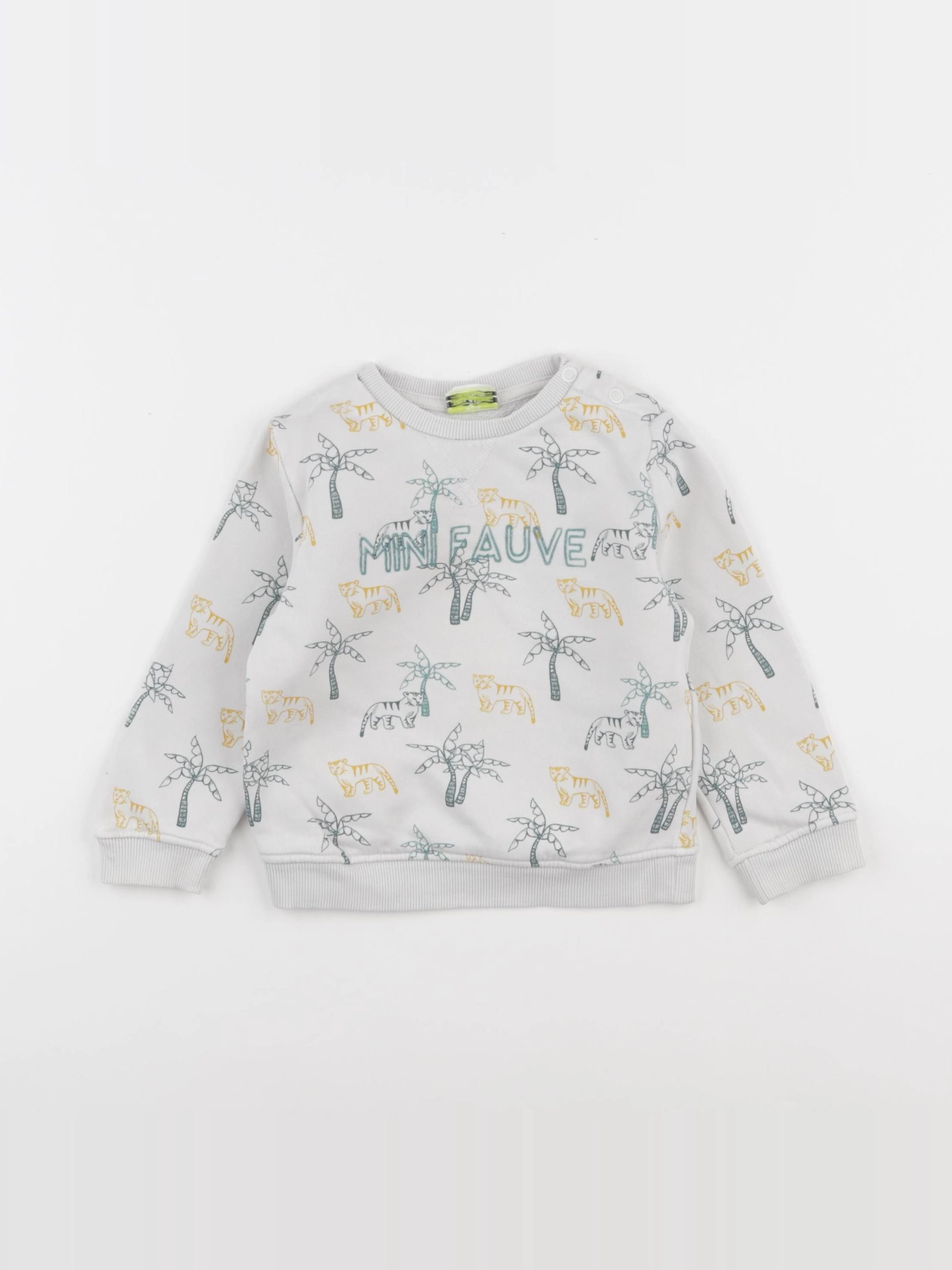 Tape à l'oeil - sweat multicolore - 18 mois