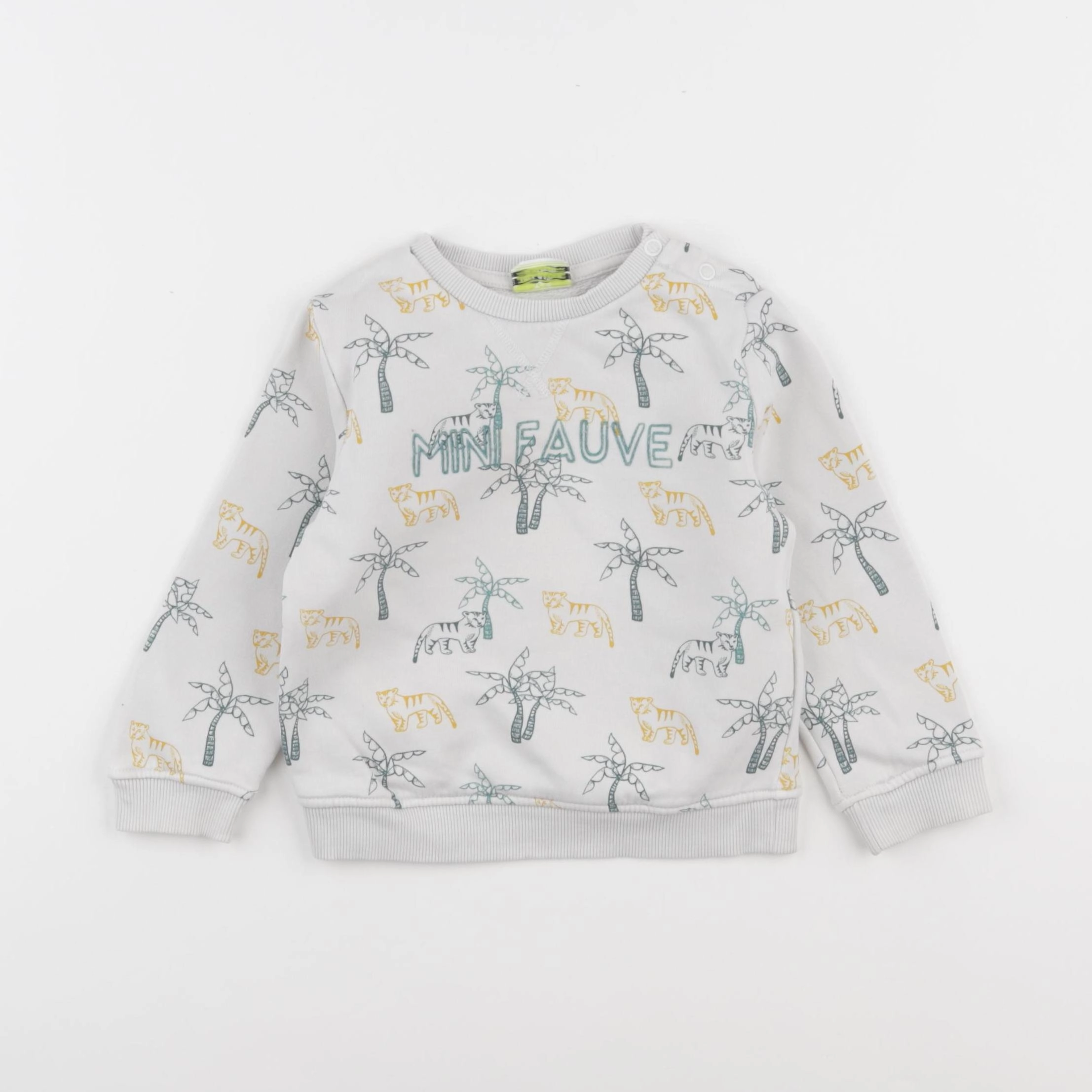 Tape à l'oeil - sweat multicolore - 18 mois