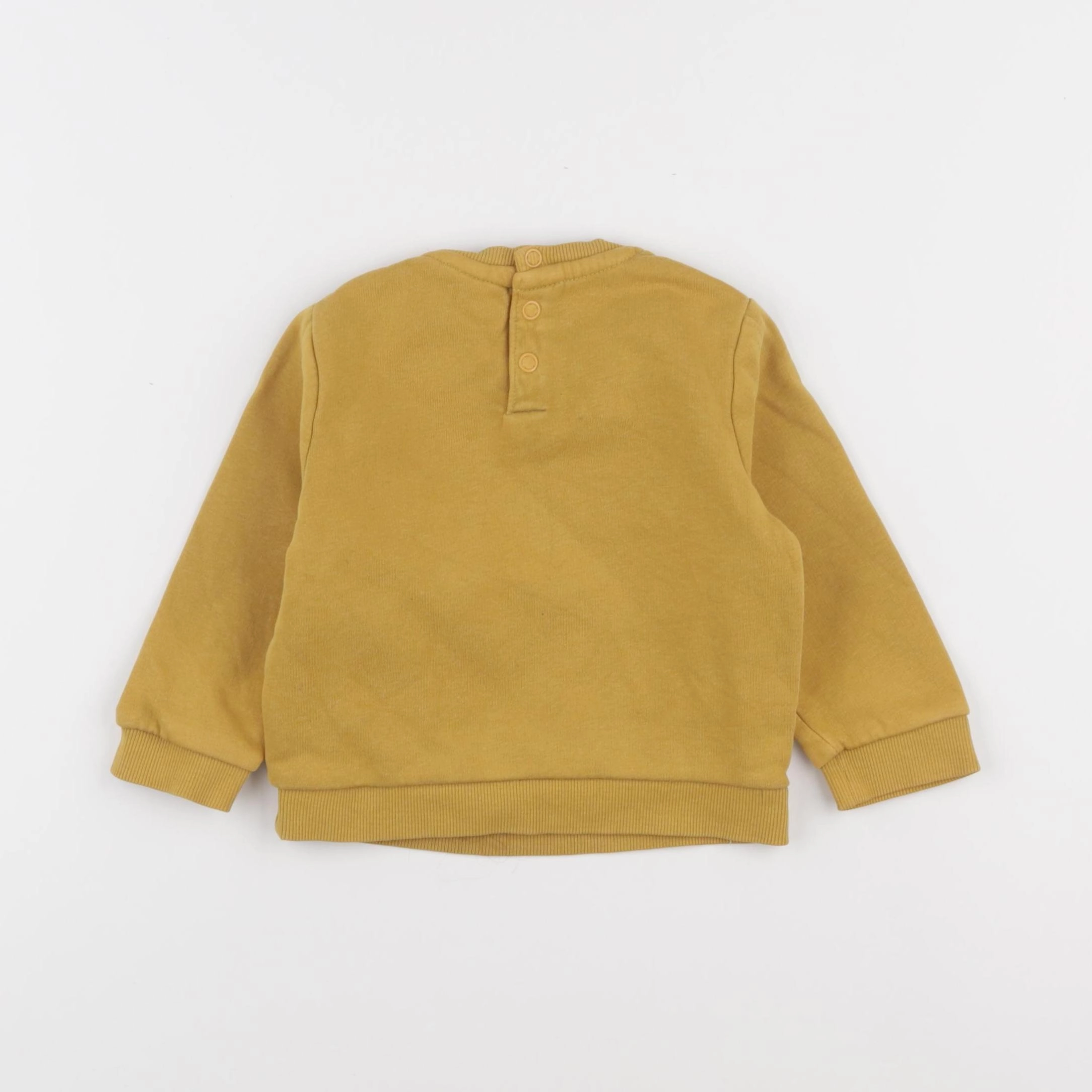 Tape à l'oeil - sweat jaune - 18 mois