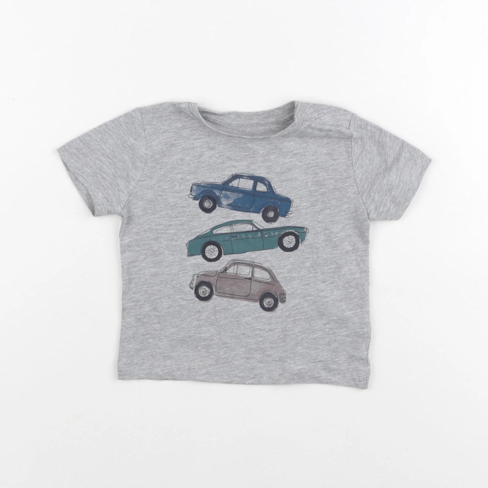 Boutchou - tee-shirt gris - 9 mois