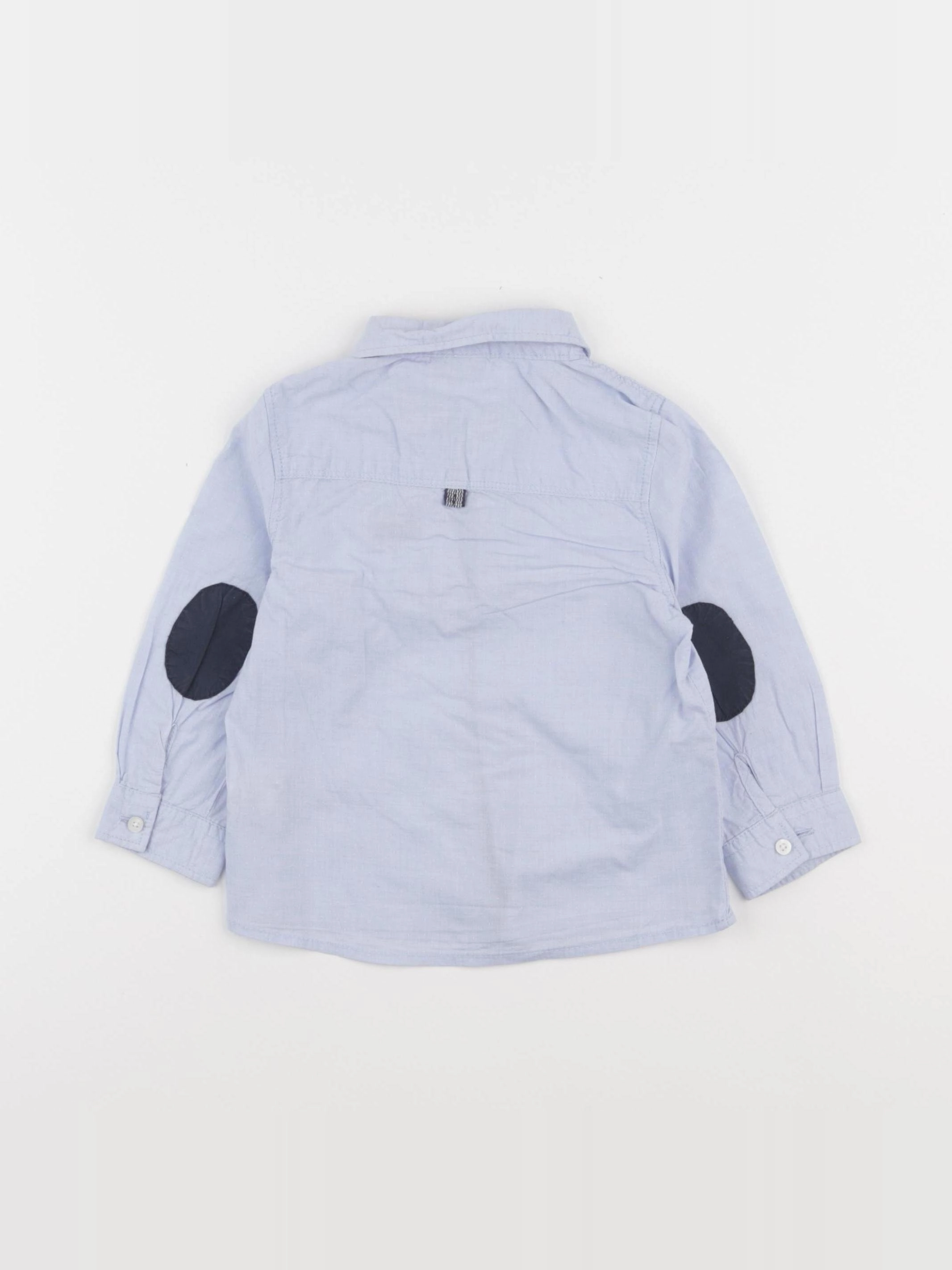 Tape à l'oeil - chemise bleu - 18 mois