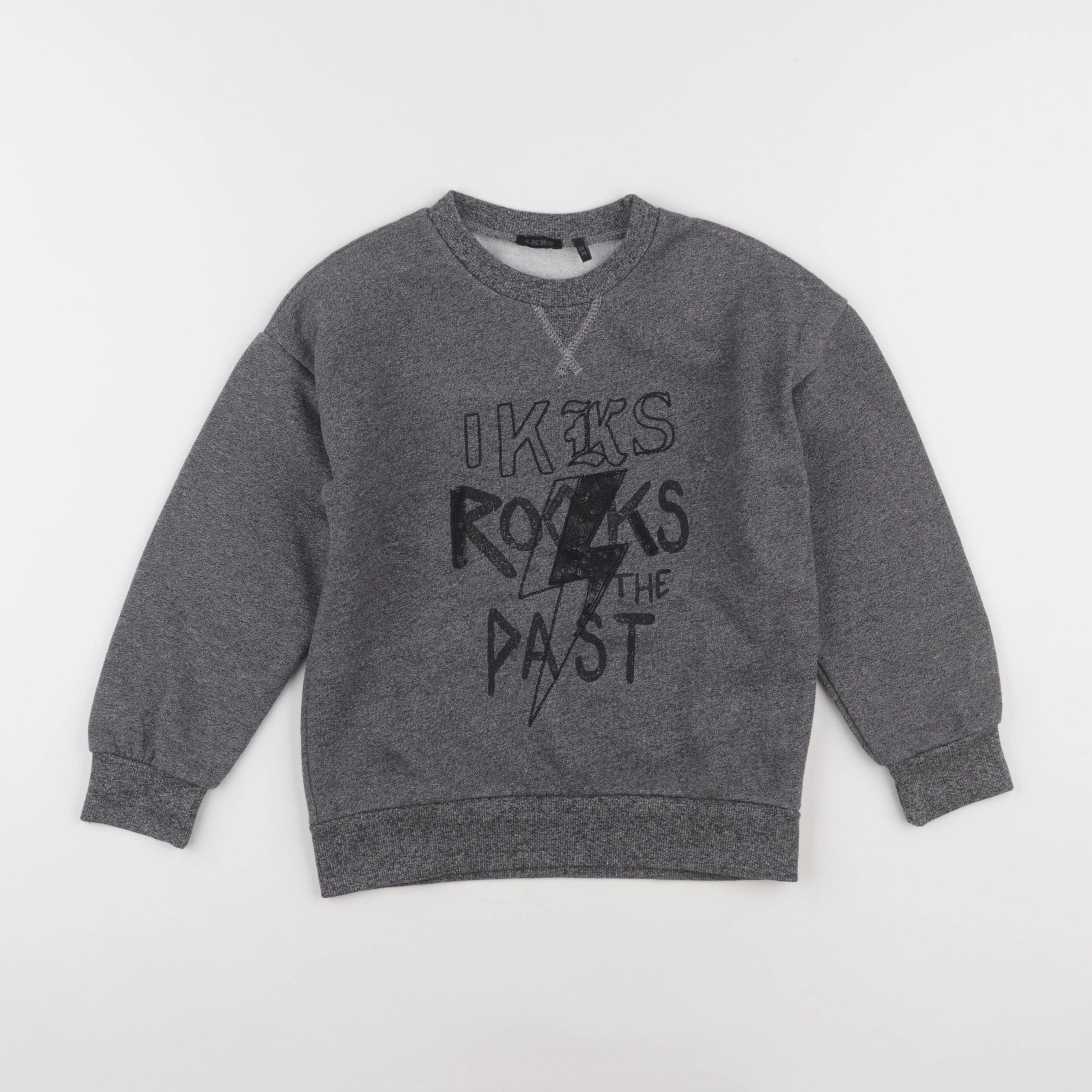 IKKS - sweat gris - 6 ans
