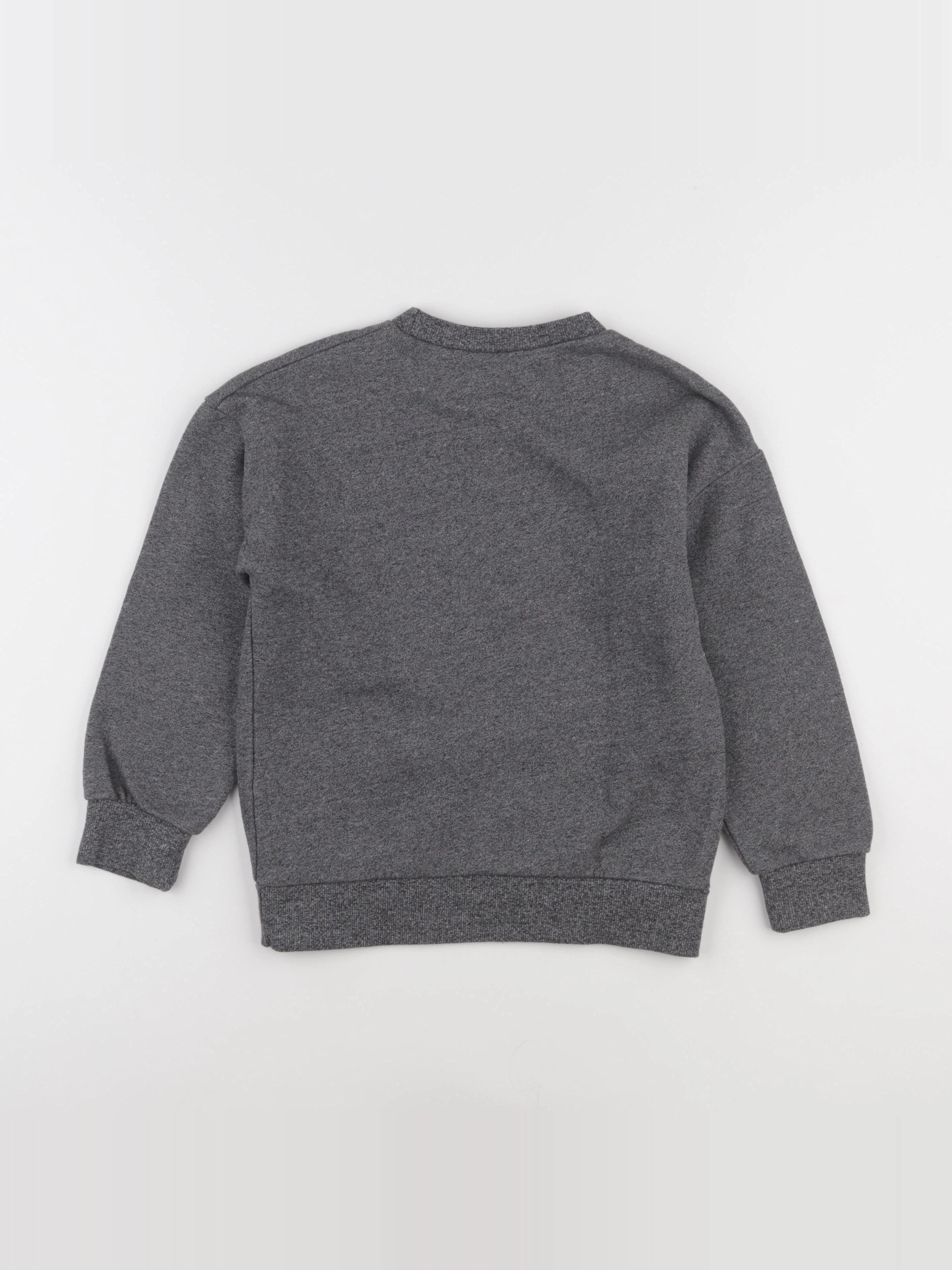 IKKS - sweat gris - 6 ans