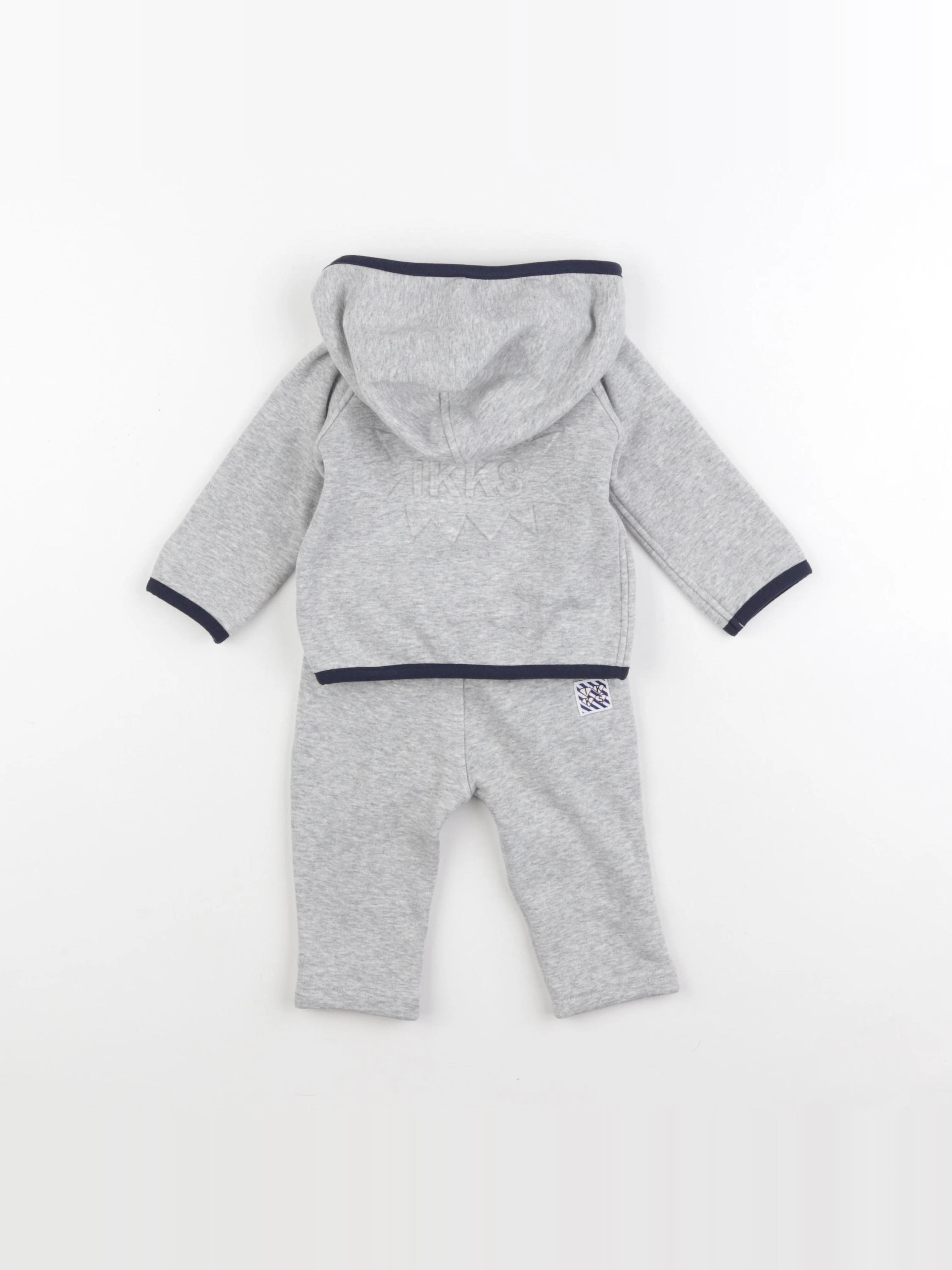 IKKS - ensemble gris - 3 mois