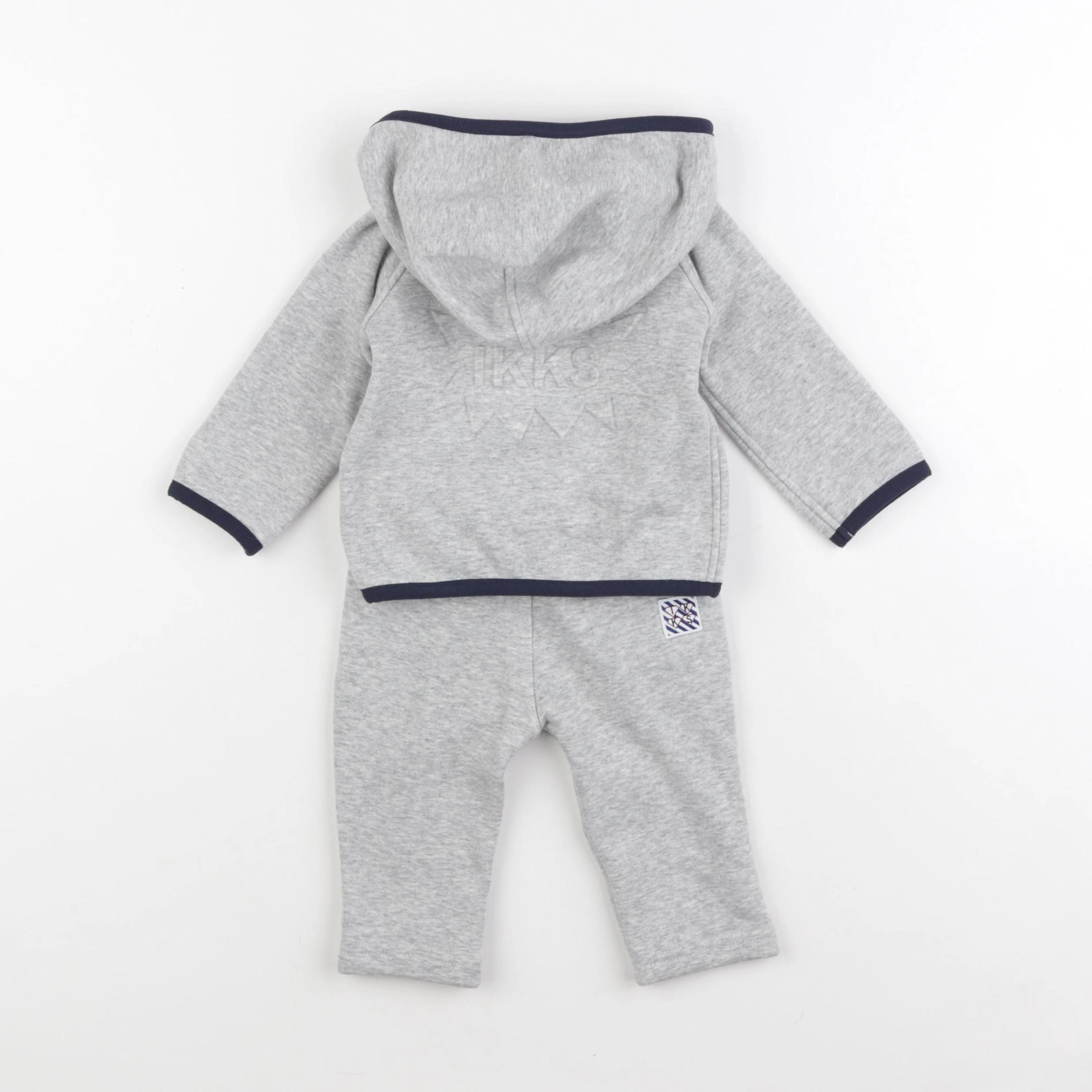 IKKS - ensemble gris - 3 mois