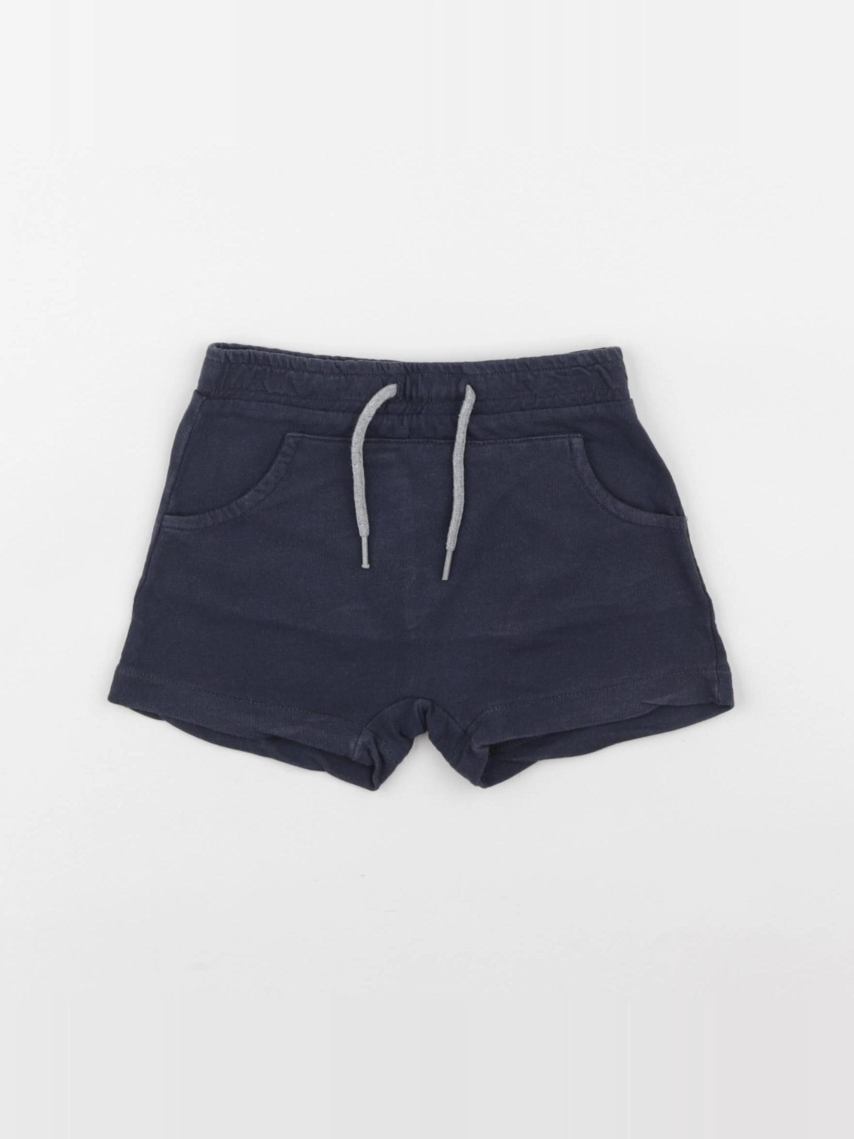 Vertbaudet - short bleu - 12 mois