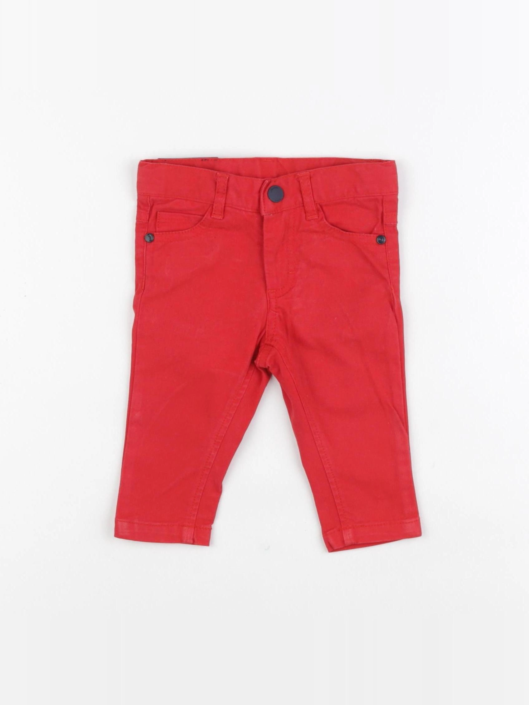 Jacadi - pantalon rouge - 6 mois