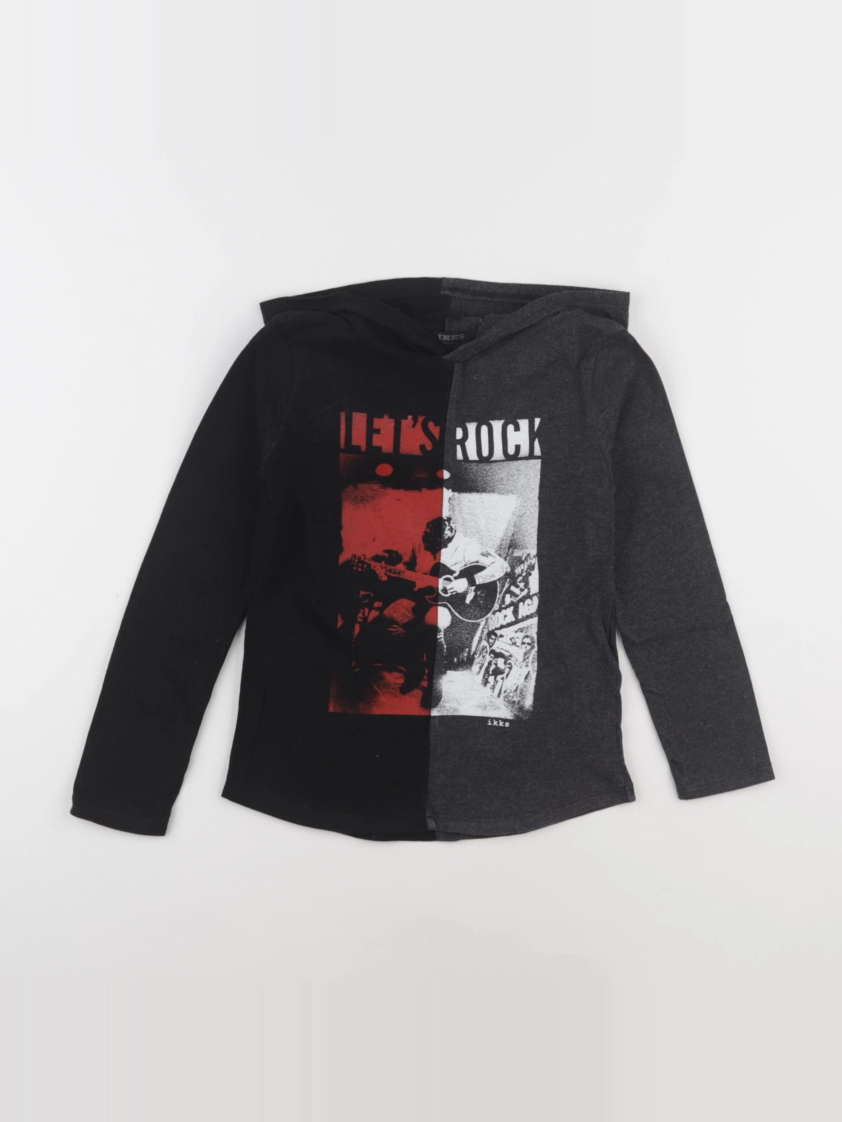 IKKS - tee-shirt gris - 6 ans