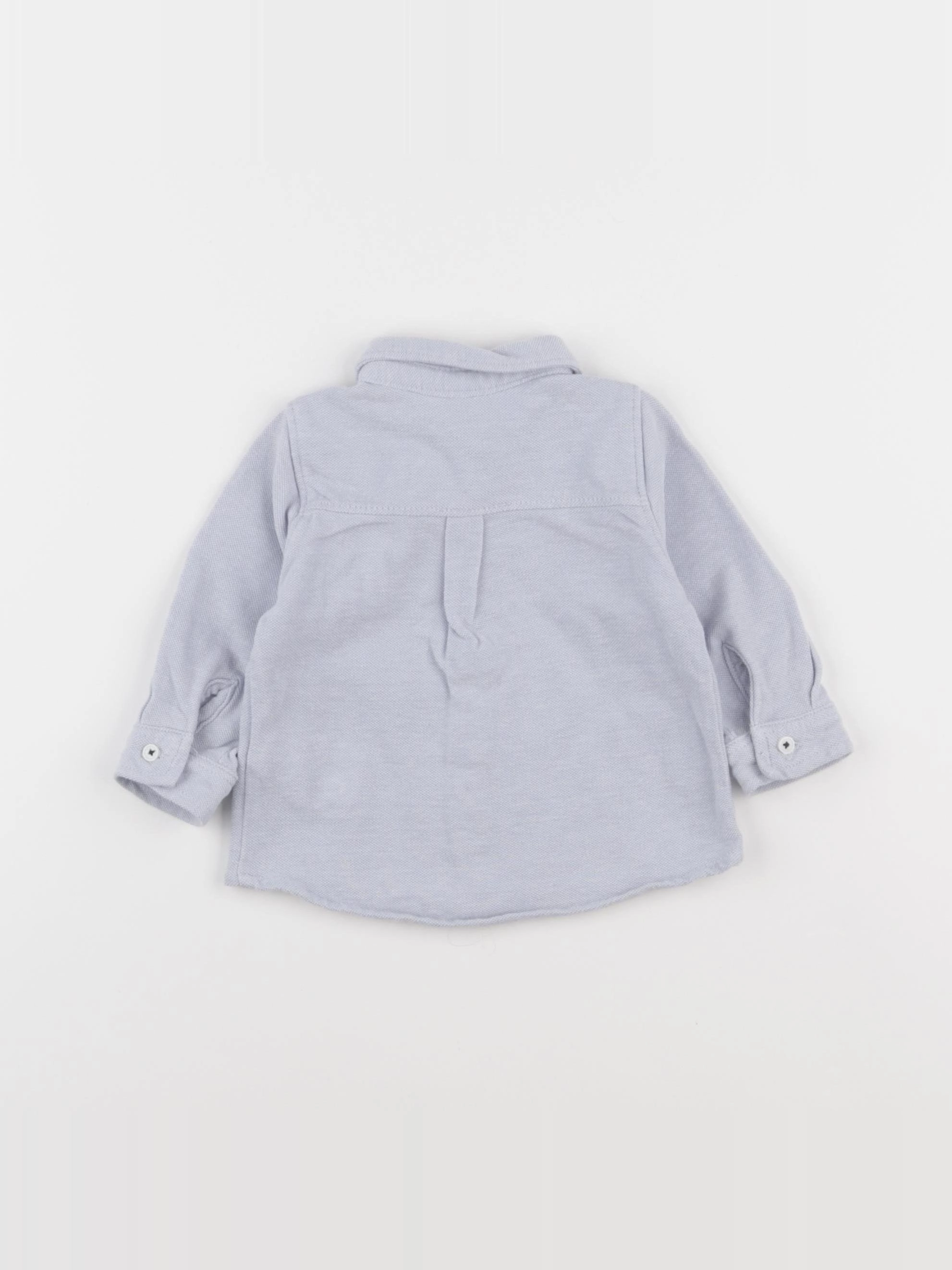 Tape à l'oeil - chemise bleu - 6 mois