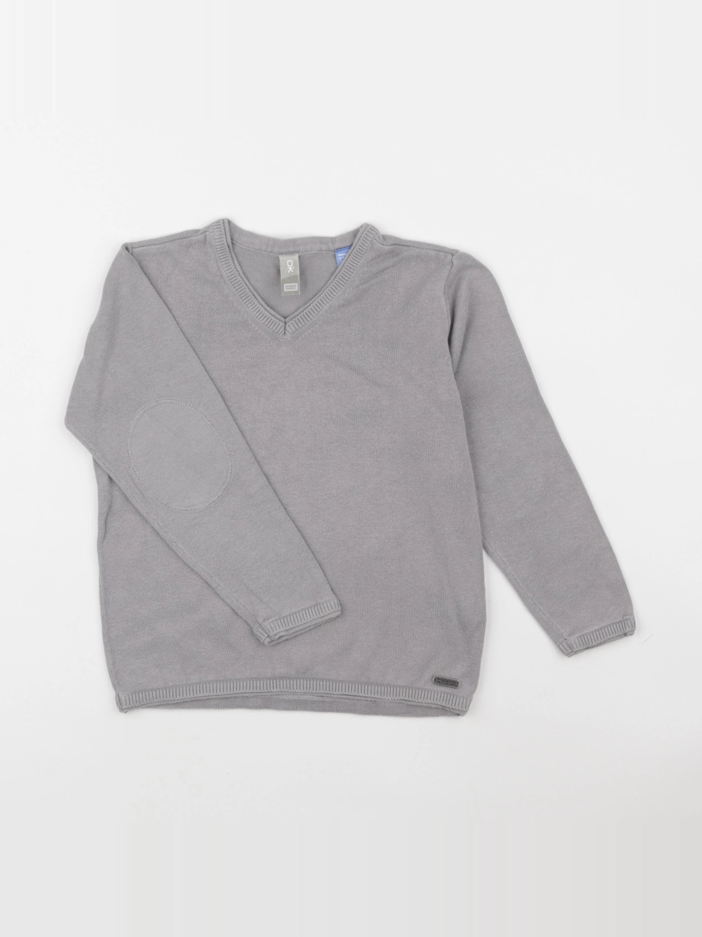 Okaidi - pull gris - 5 ans