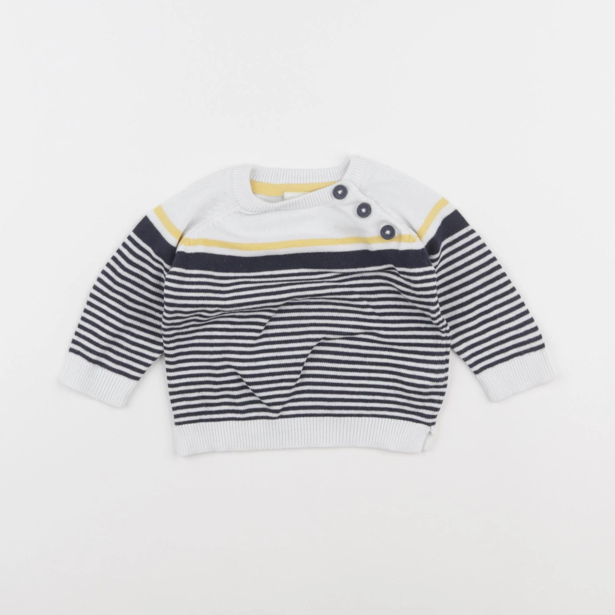 Tape à l'oeil - pull bleu - 3 mois