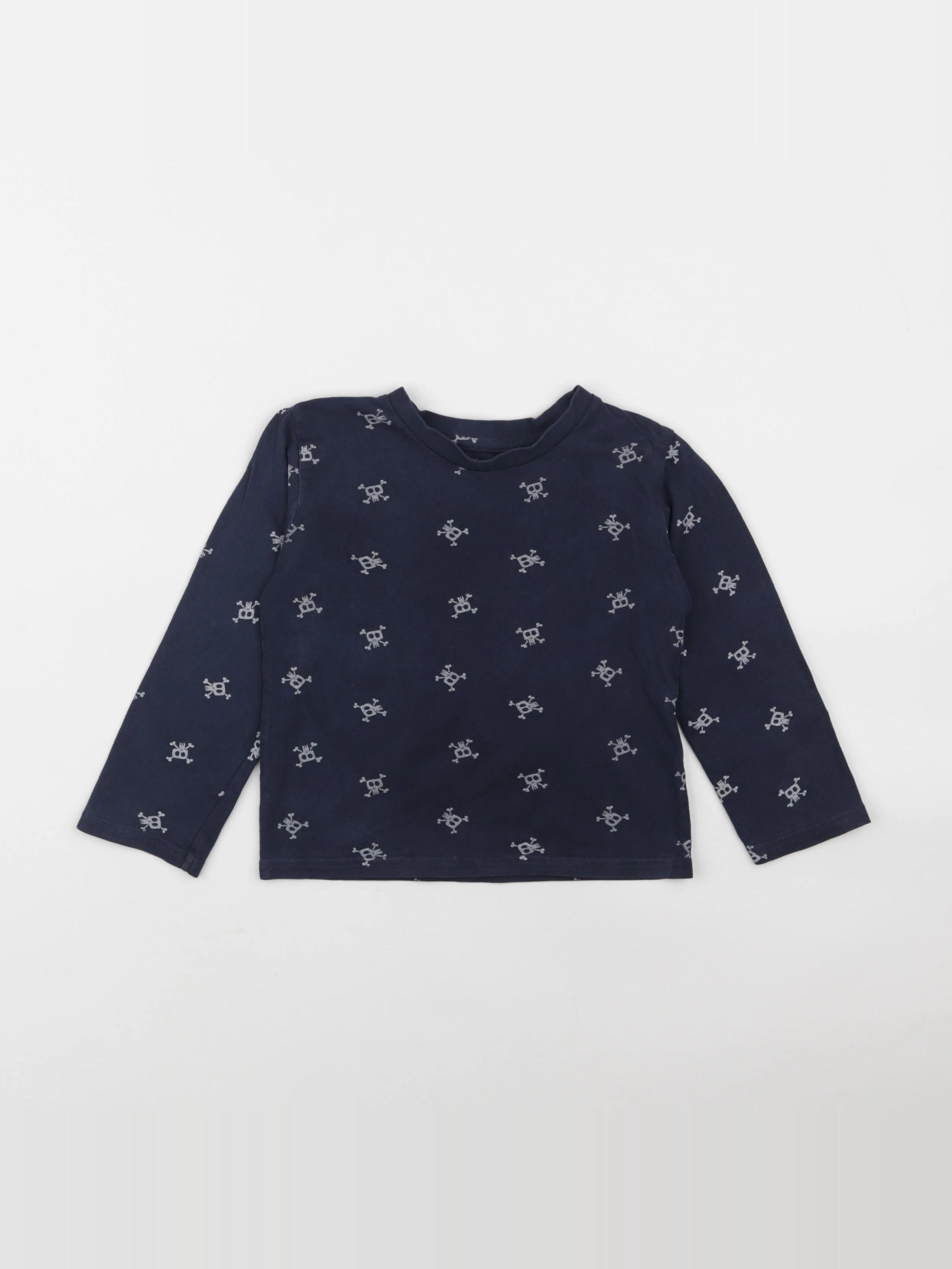 Vertbaudet - tee-shirt bleu - 4 ans