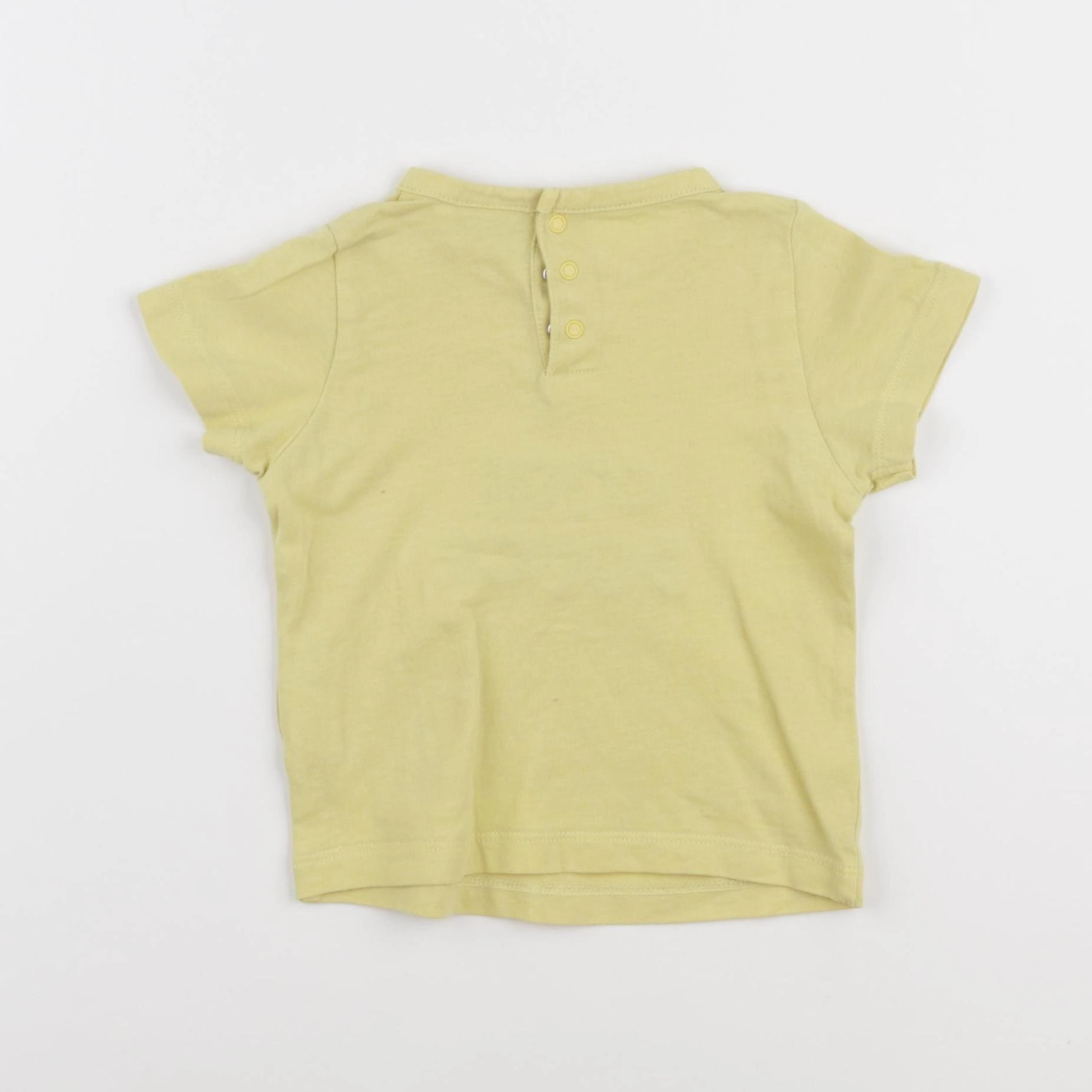 Tape à l'oeil - tee-shirt jaune - 12 mois