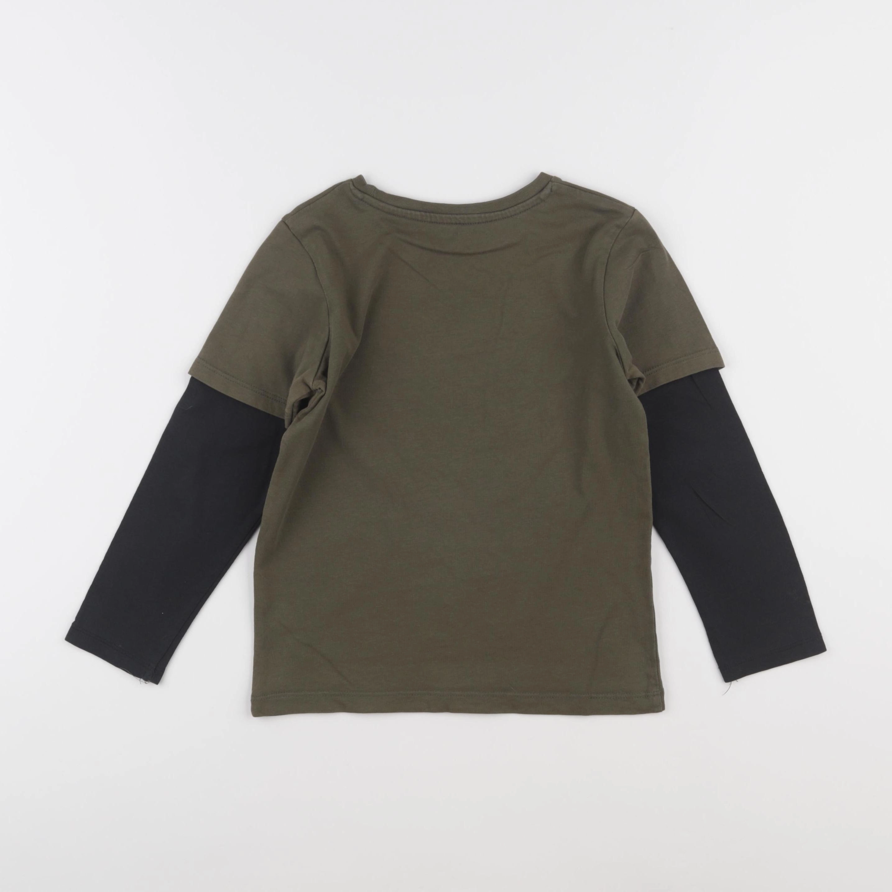 Vertbaudet - tee-shirt vert - 6 ans