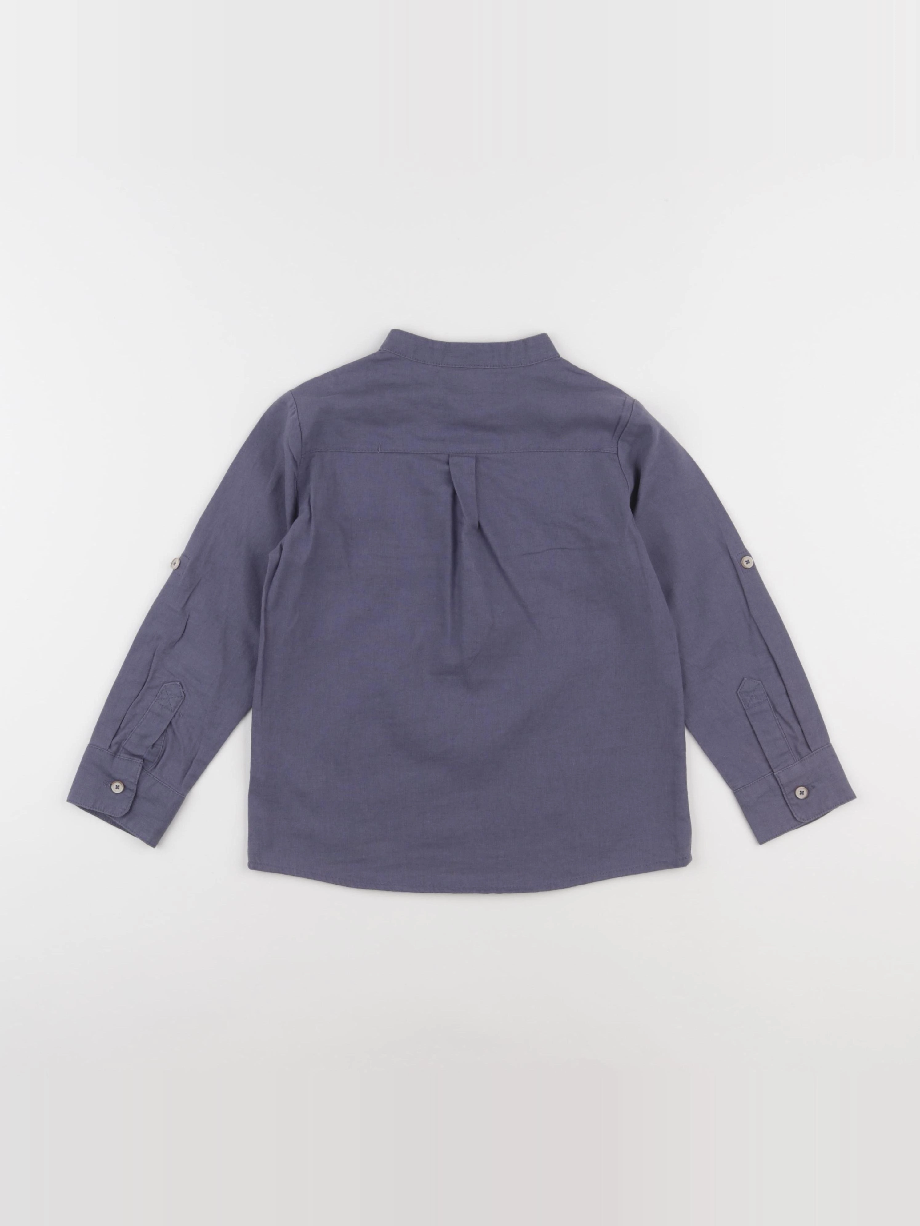 Vertbaudet - blouse bleu - 6 ans