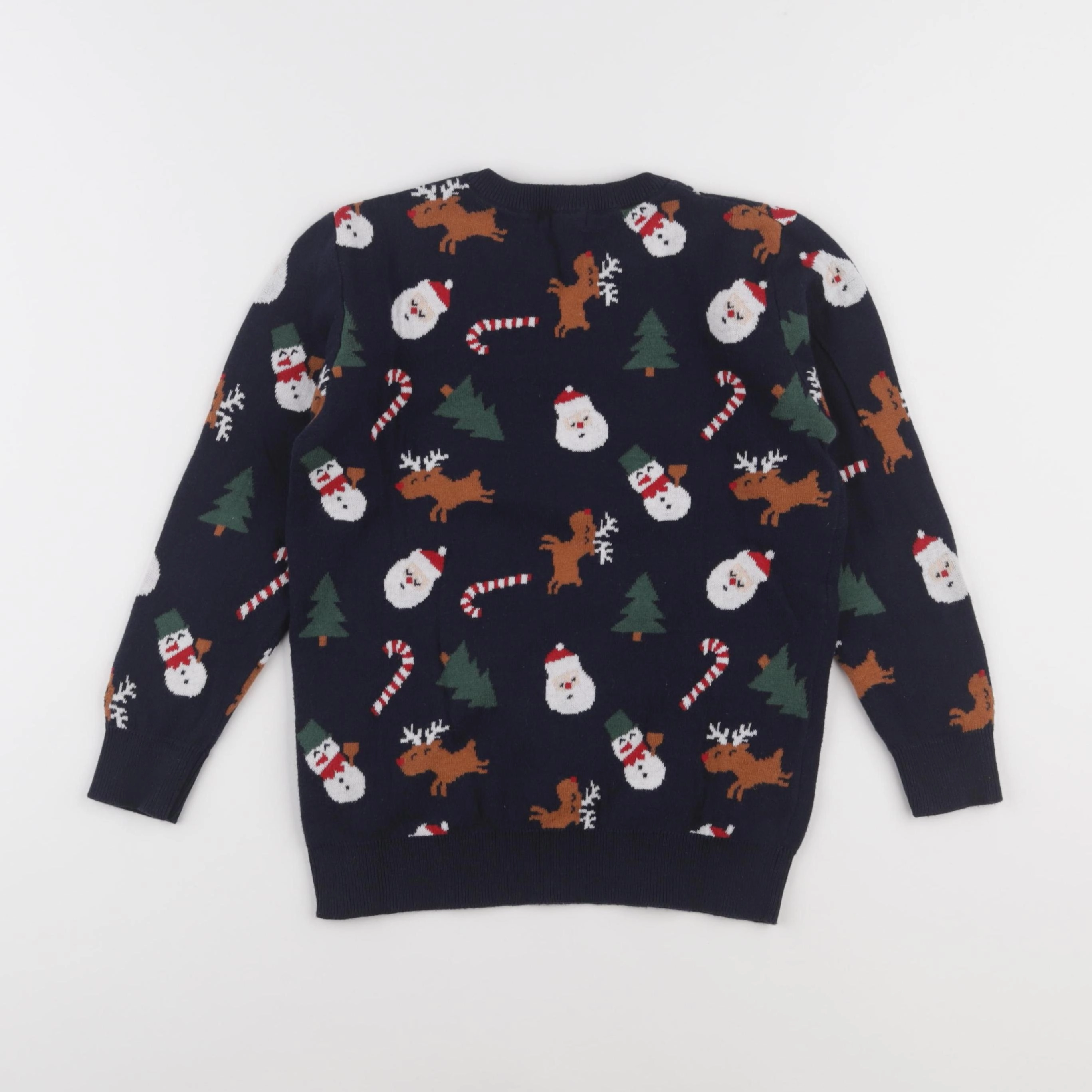 Vertbaudet - pull multicolore - 8 ans