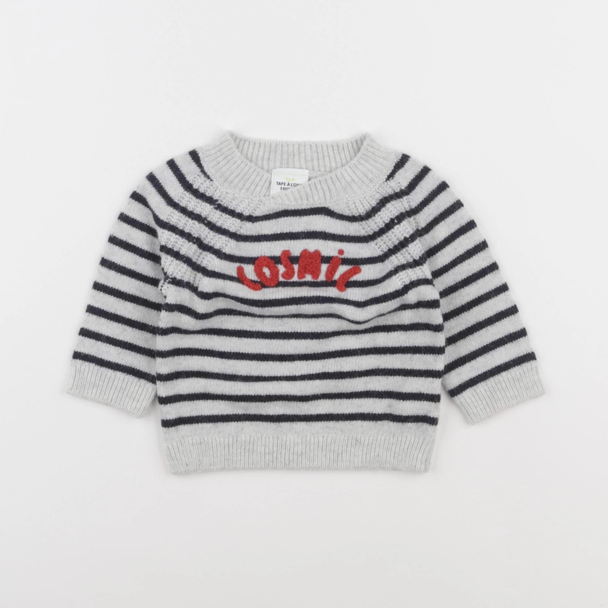 Tape à l'oeil - pull bleu - 3 mois