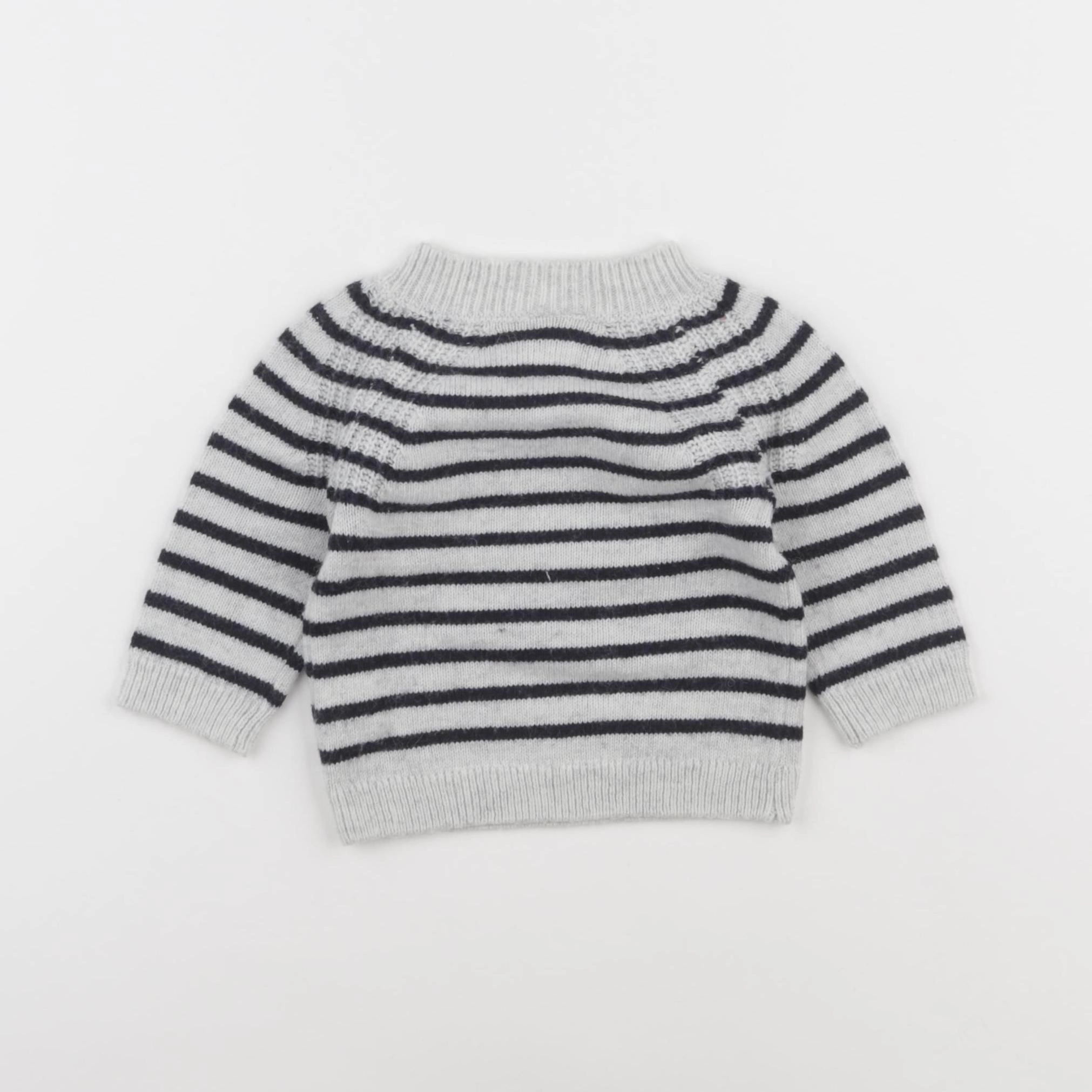 Tape à l'oeil - pull bleu - 3 mois