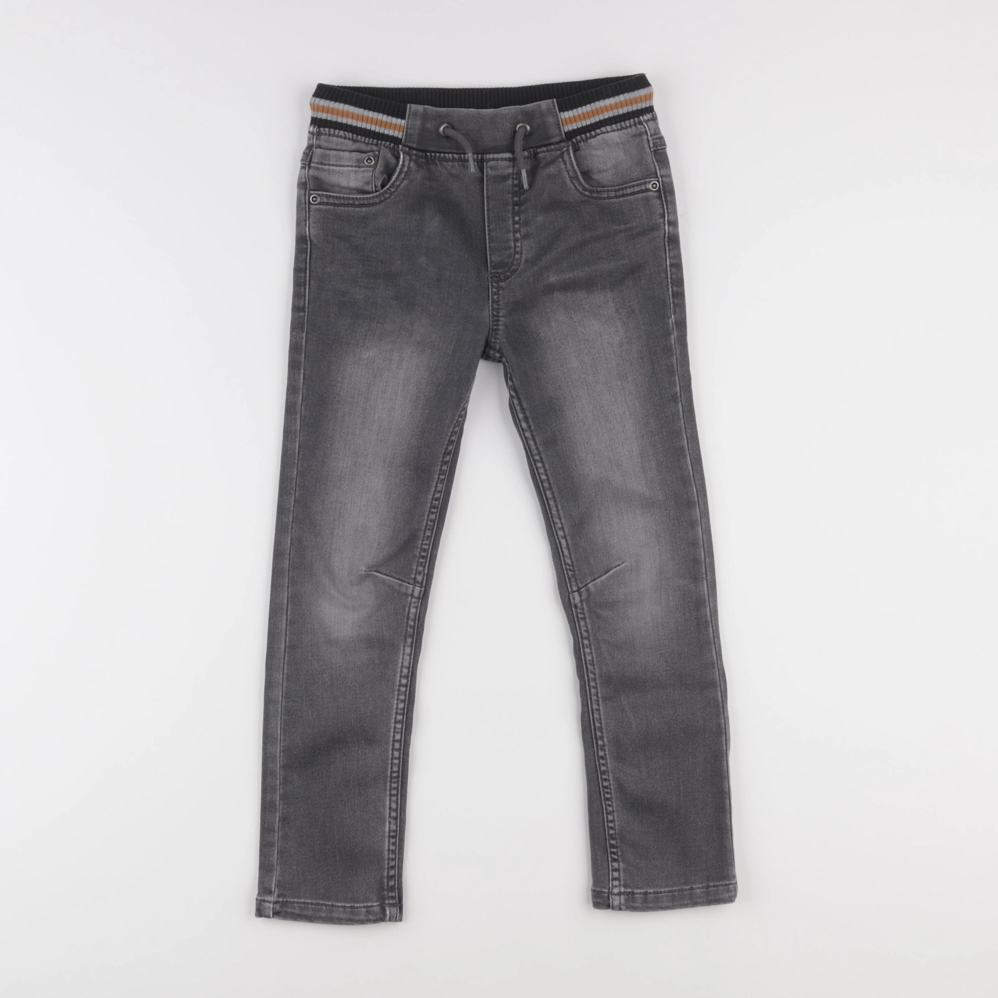 Vertbaudet - jean gris - 6 ans