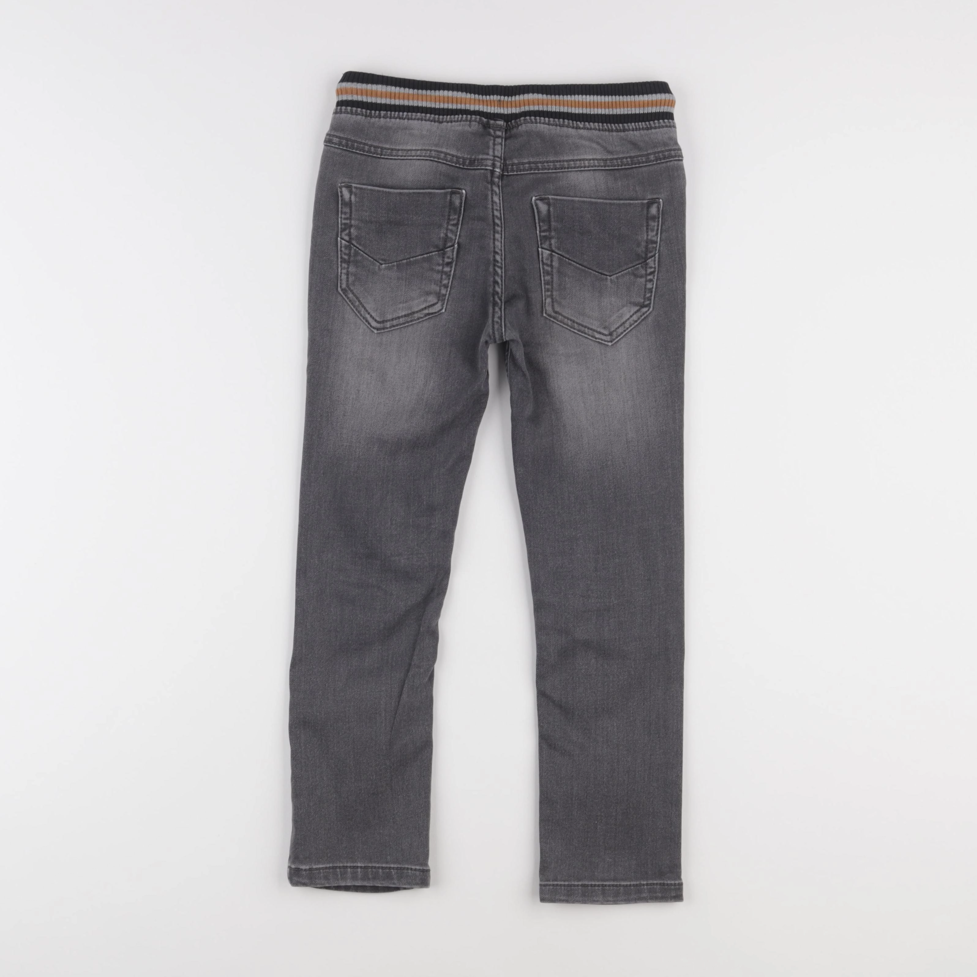 Vertbaudet - jean gris - 6 ans