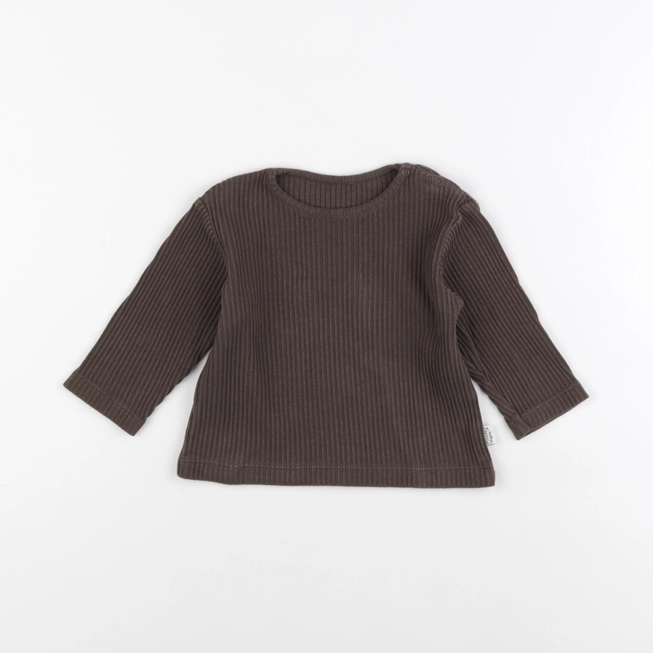 Poudre Organic - tee-shirt marron - 9 mois