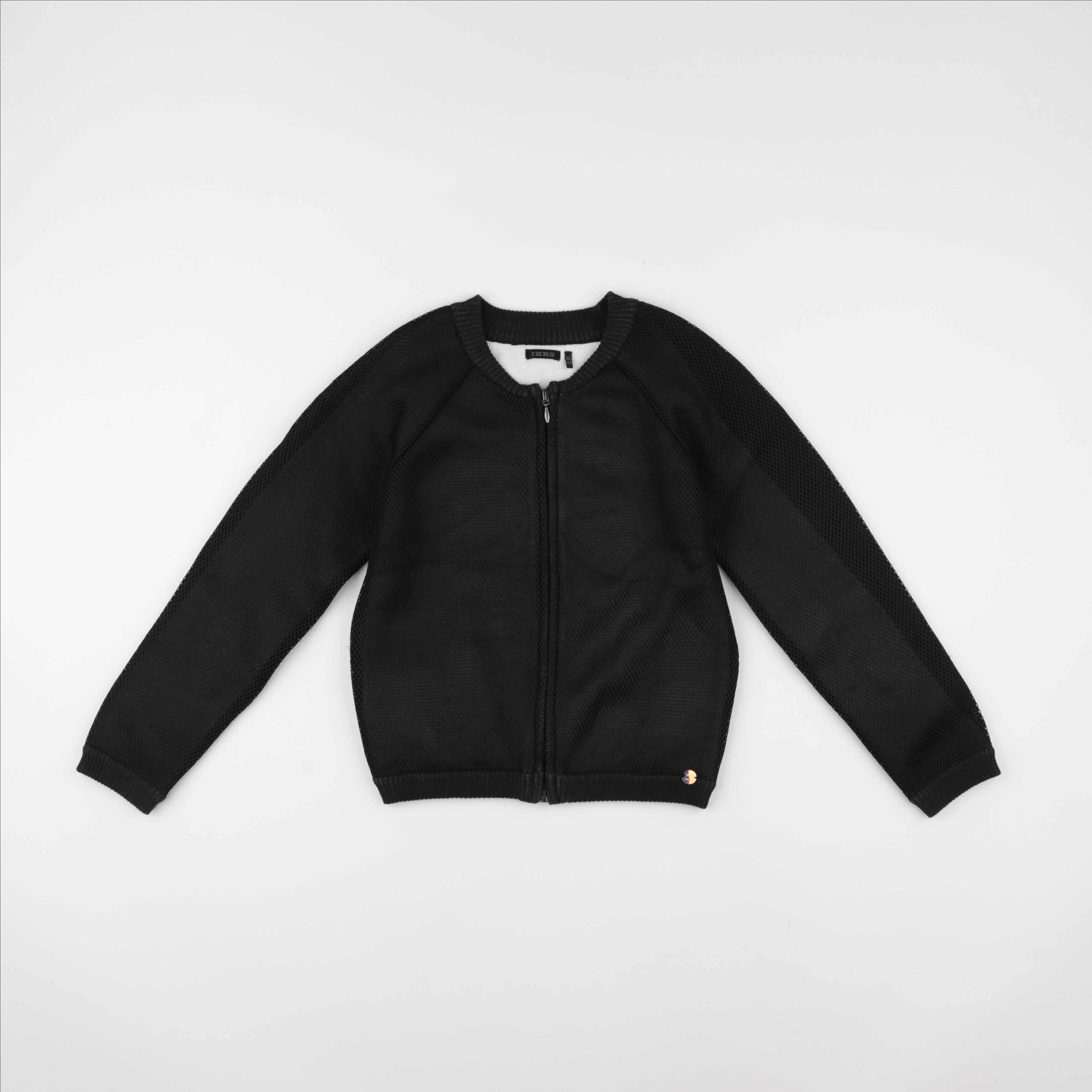 IKKS - gilet noir - 10 ans