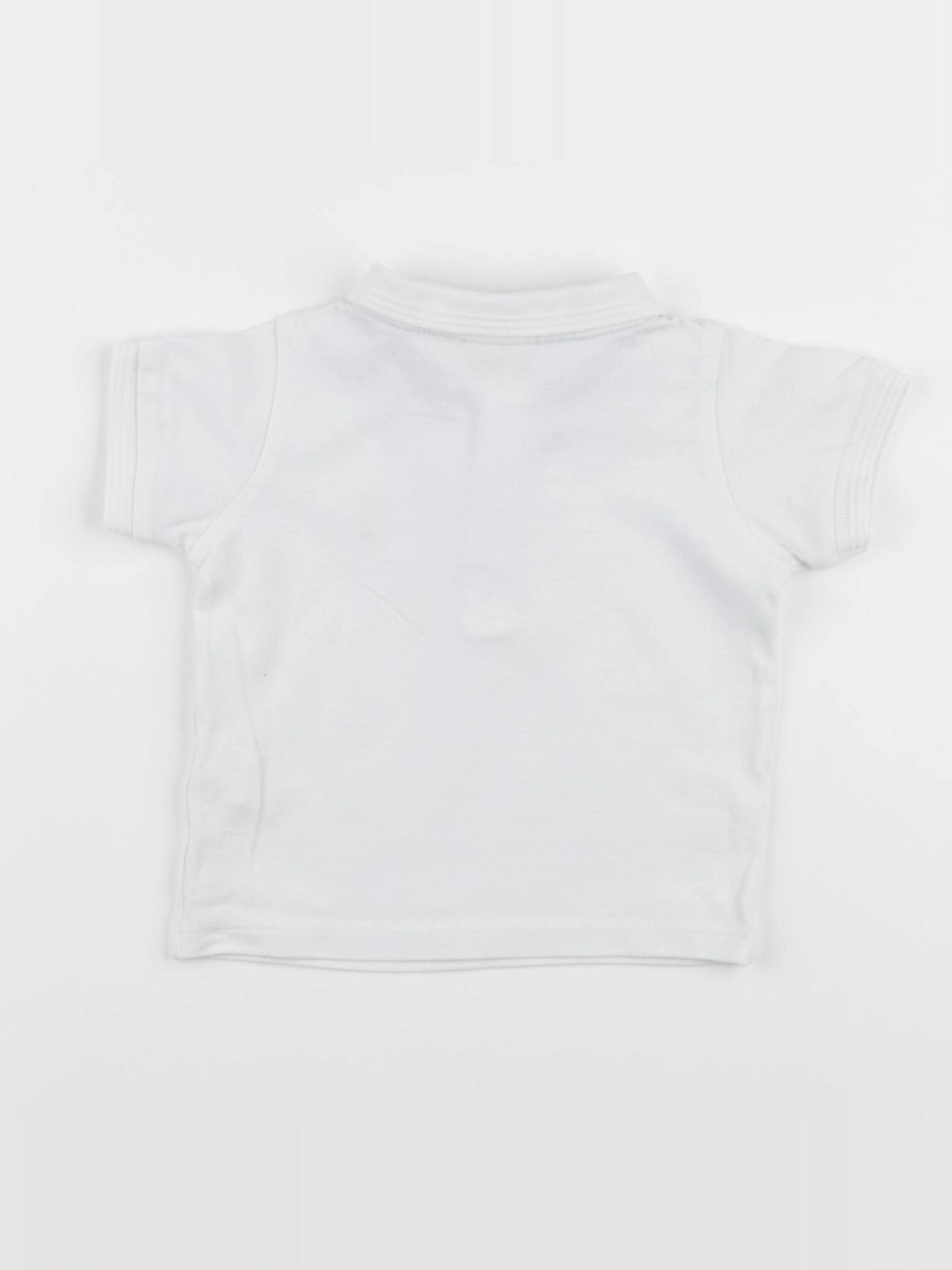 Tape à l'oeil - polo blanc - 9 mois