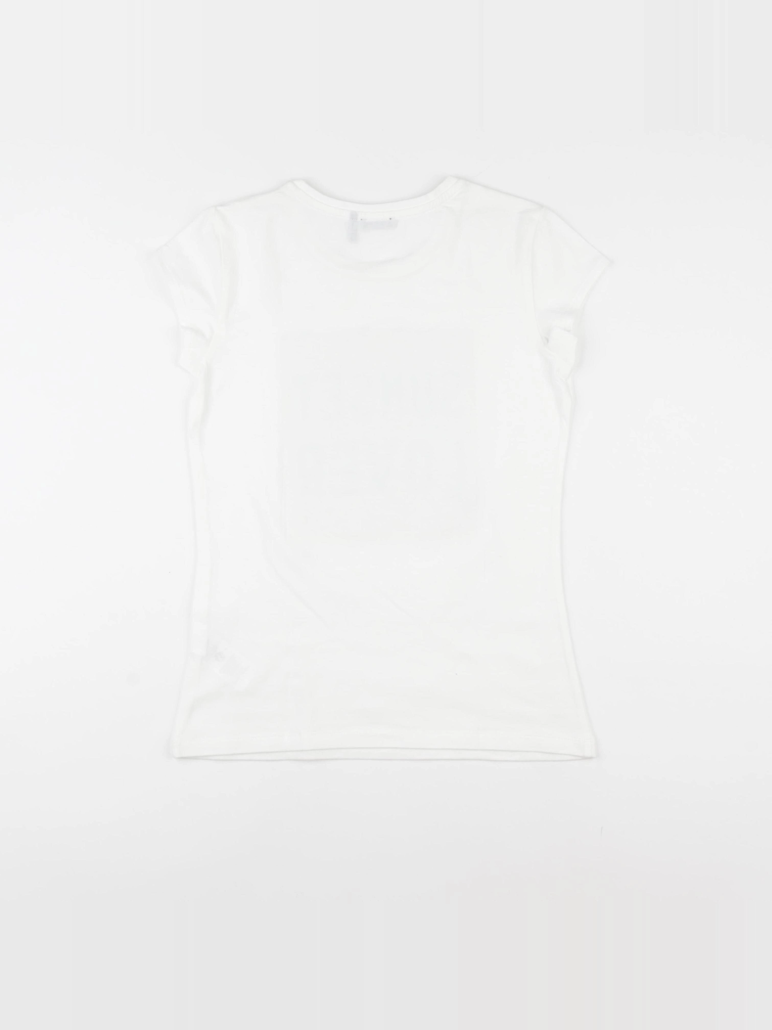 IKKS - tee-shirt blanc - 12 ans